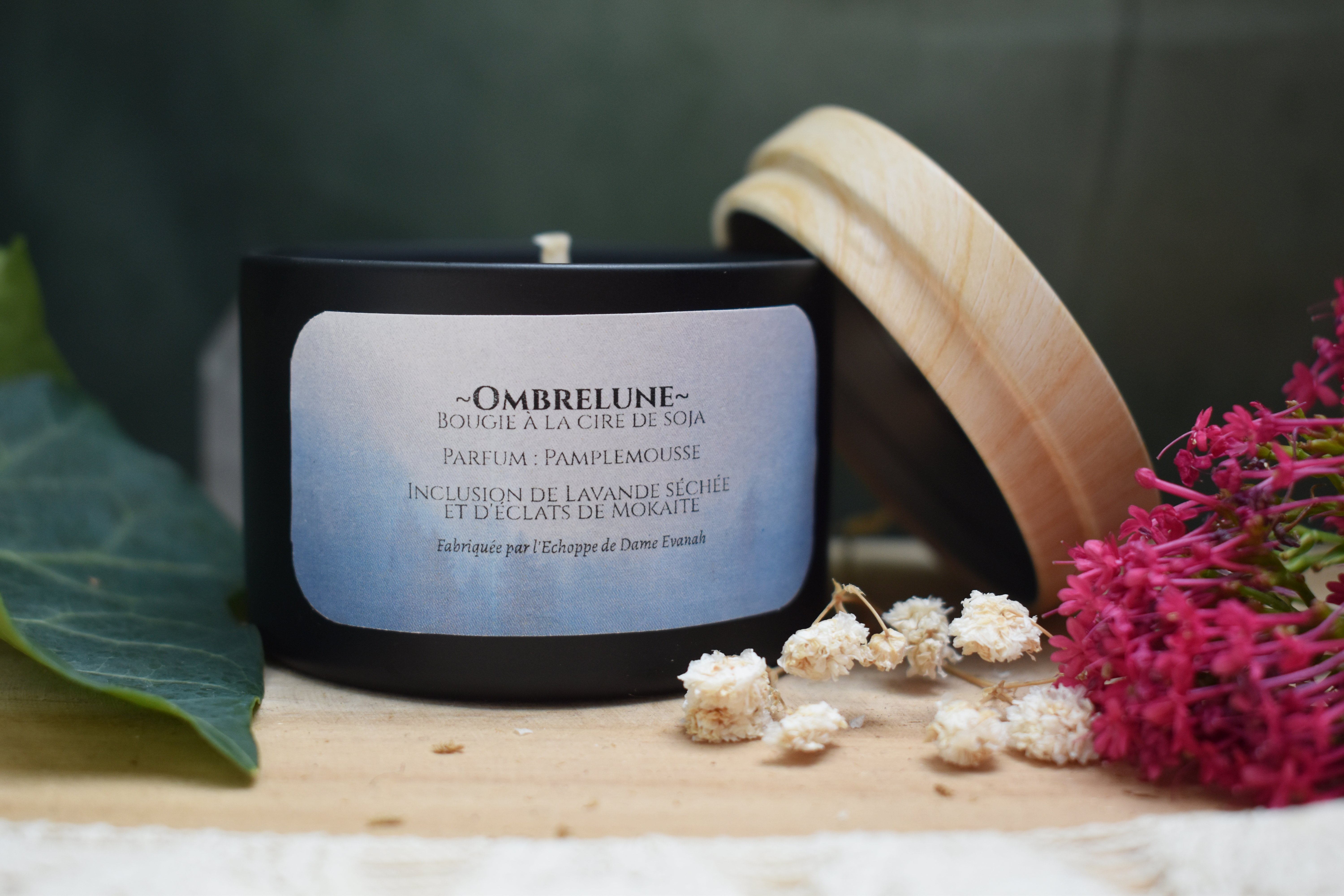 Bougie ~Ombrelune~ Pamplemousse