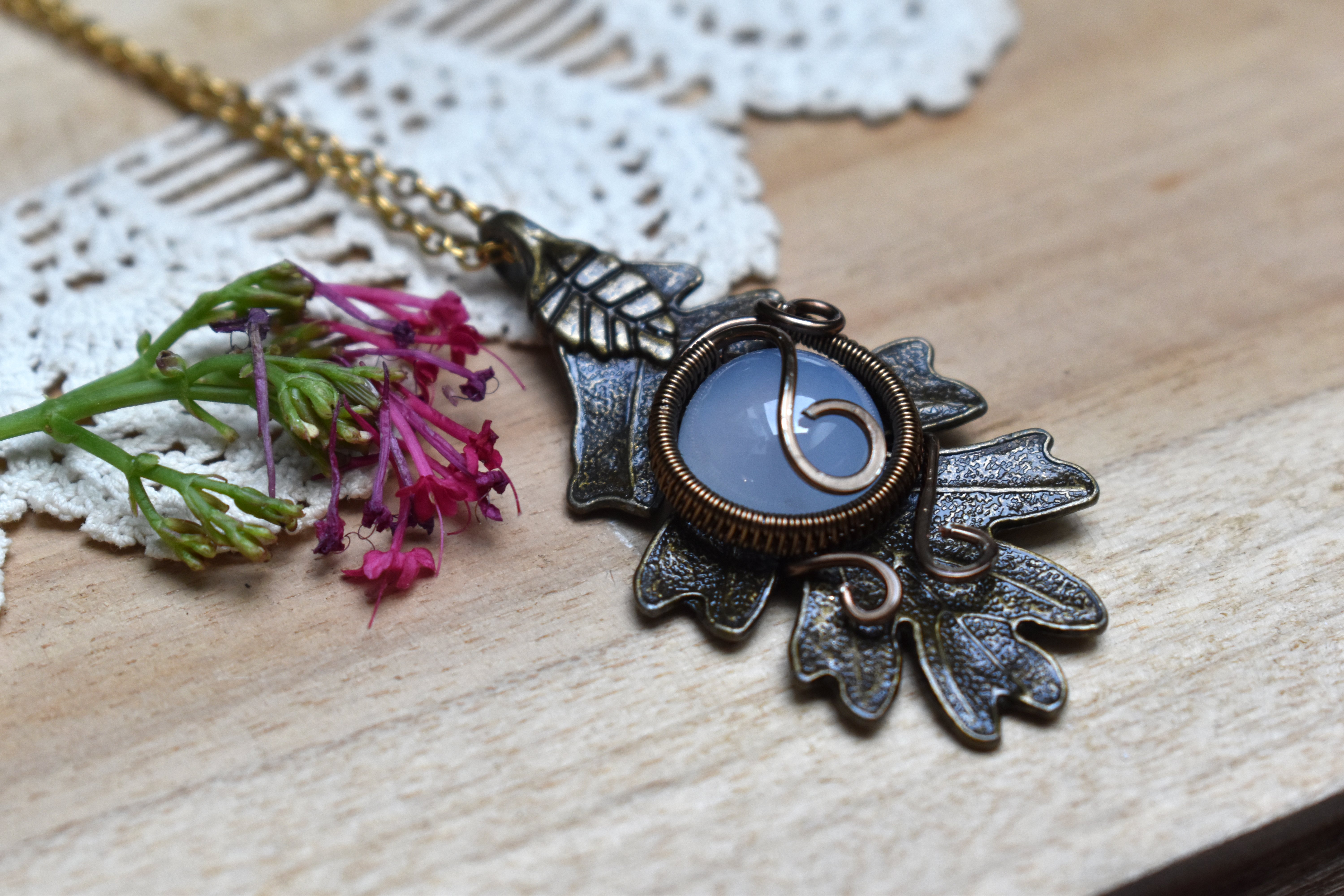 Collier ~Cérès~ Agate