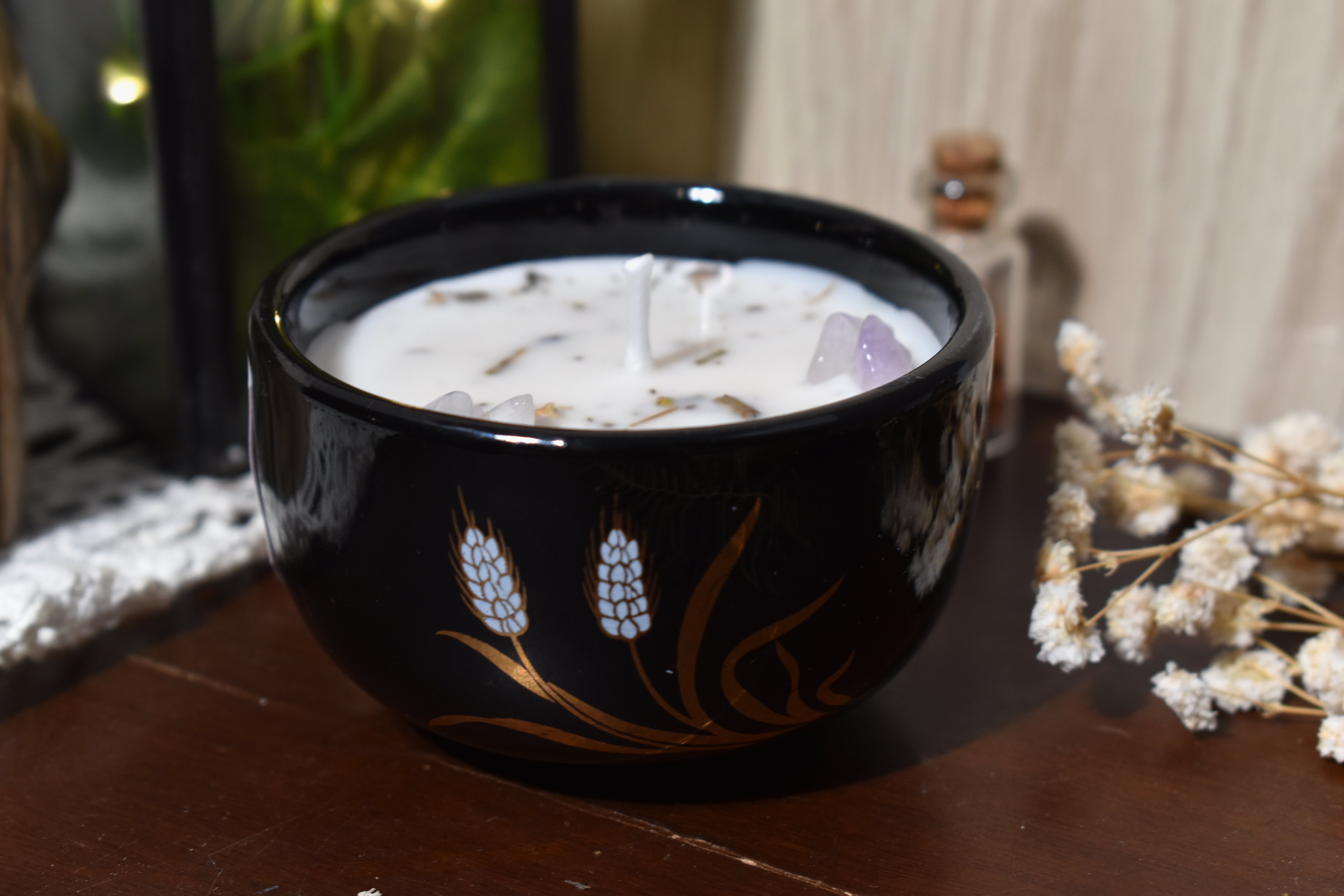 Bougie ~Brume d'Autrefois~ Amande / 80g