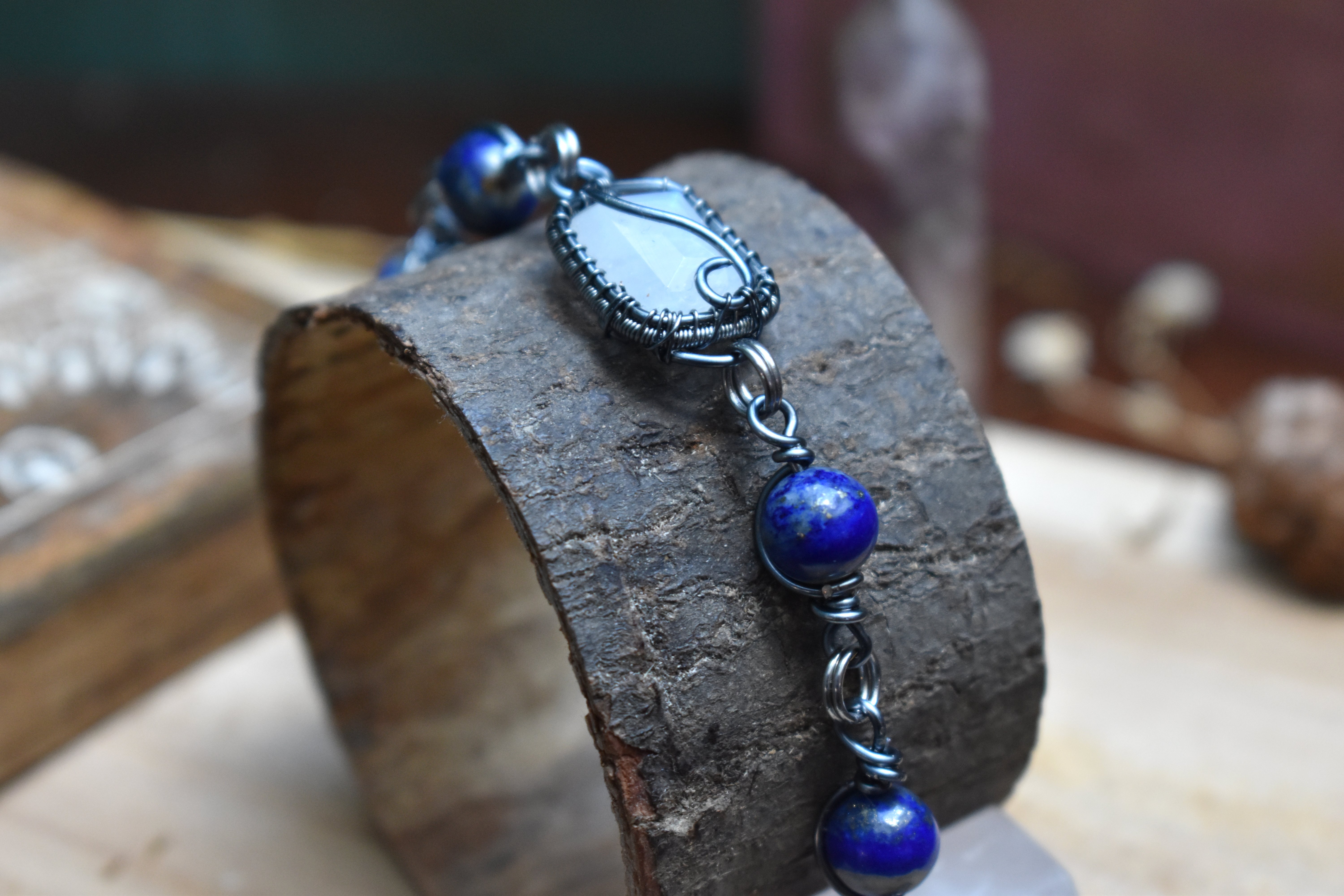 Bracelet ~Aelindra~ Péristérite
