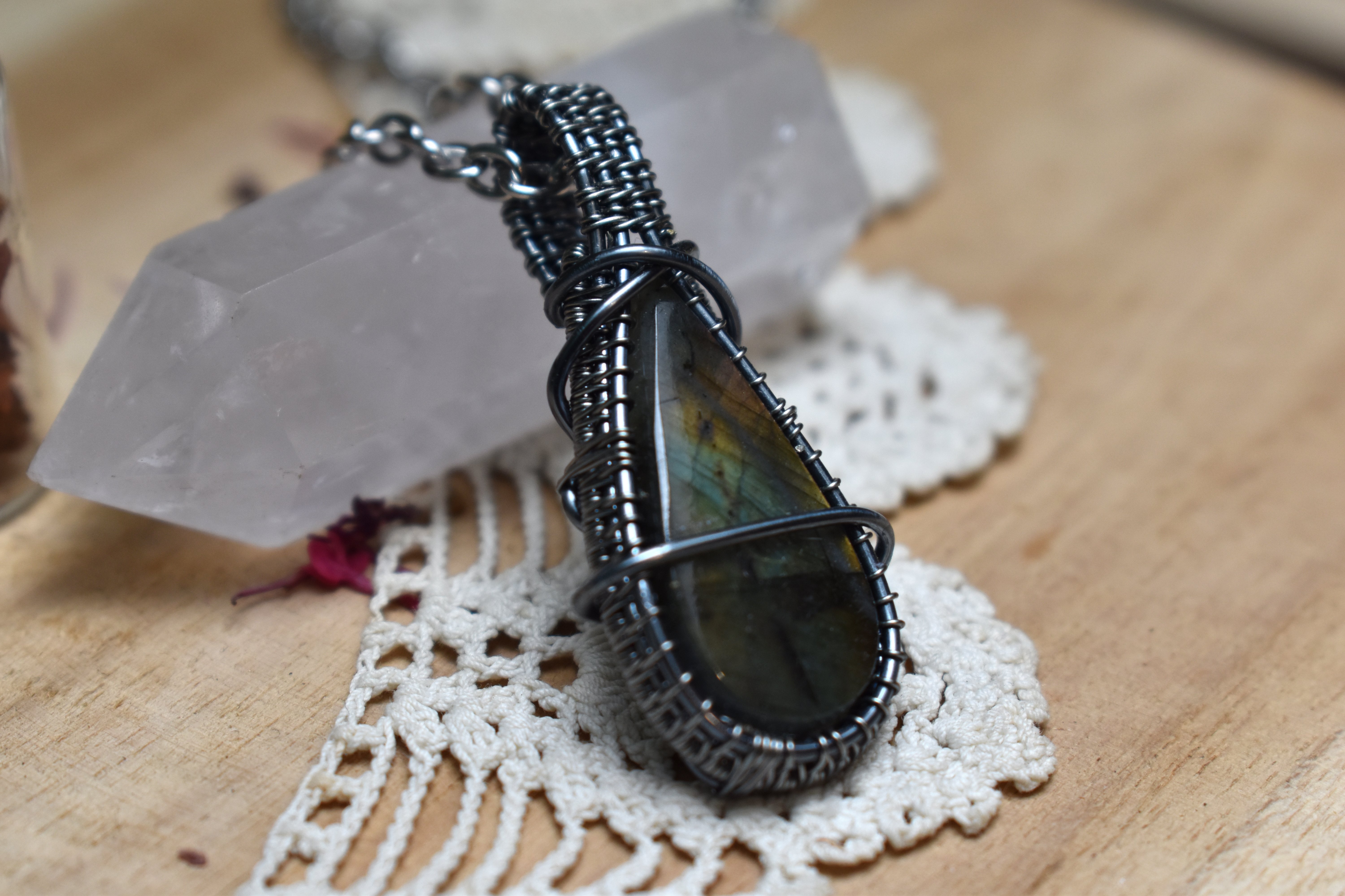 Collier ~Athéna~ Labradorite 