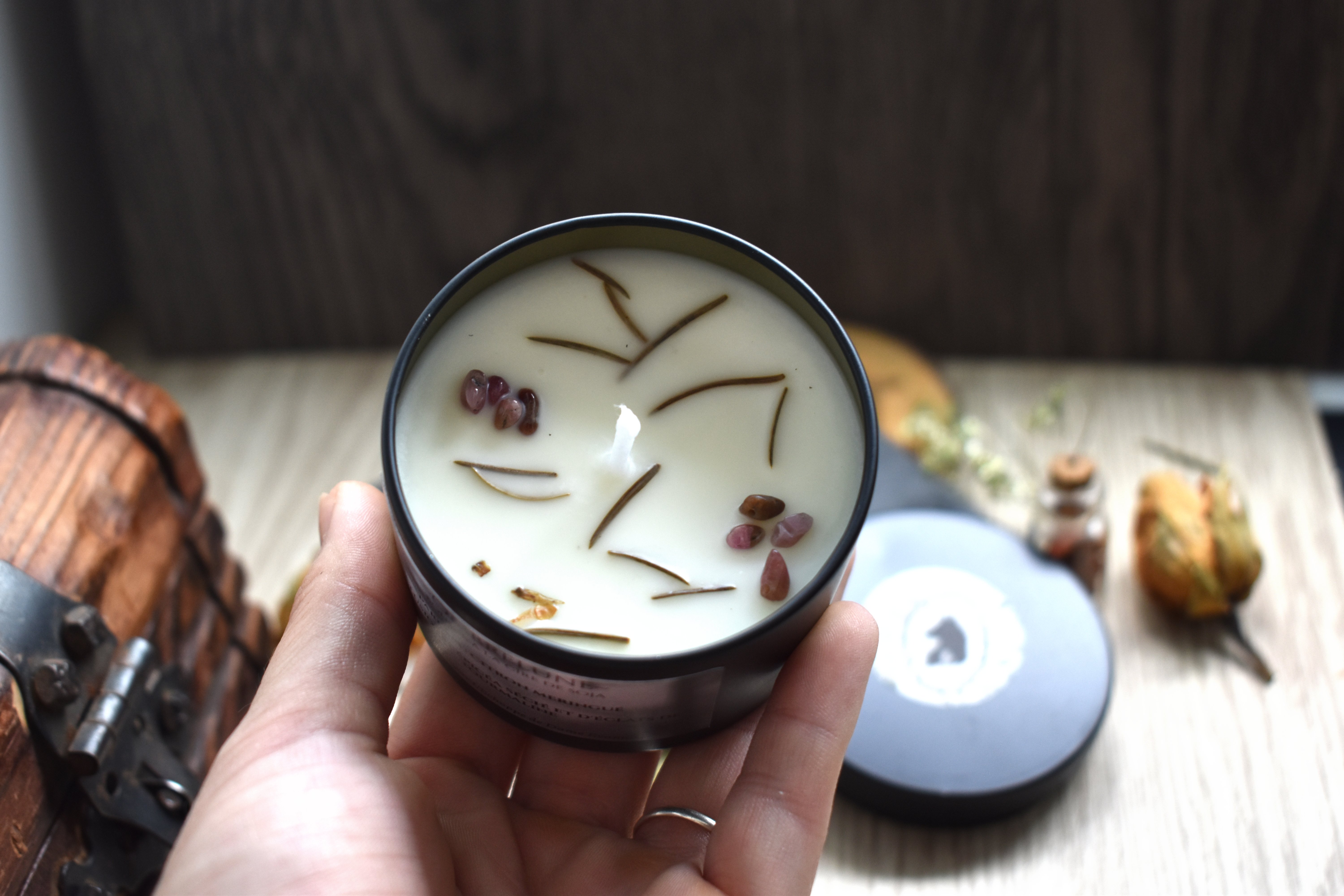 Bougie ~Ombrelune~ Citron Meringué / 100g