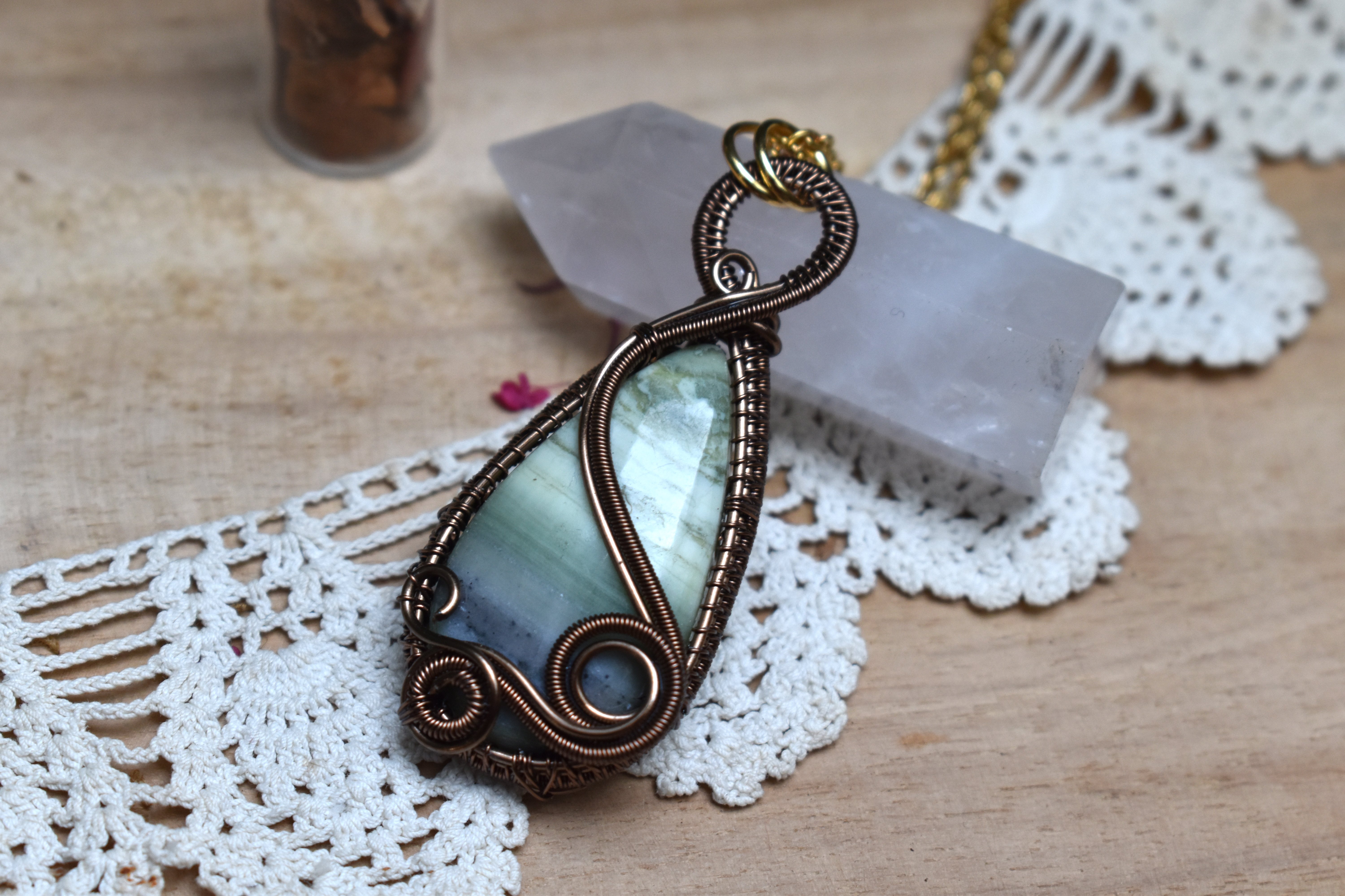 Collier ~Athéna~ Serpentine
