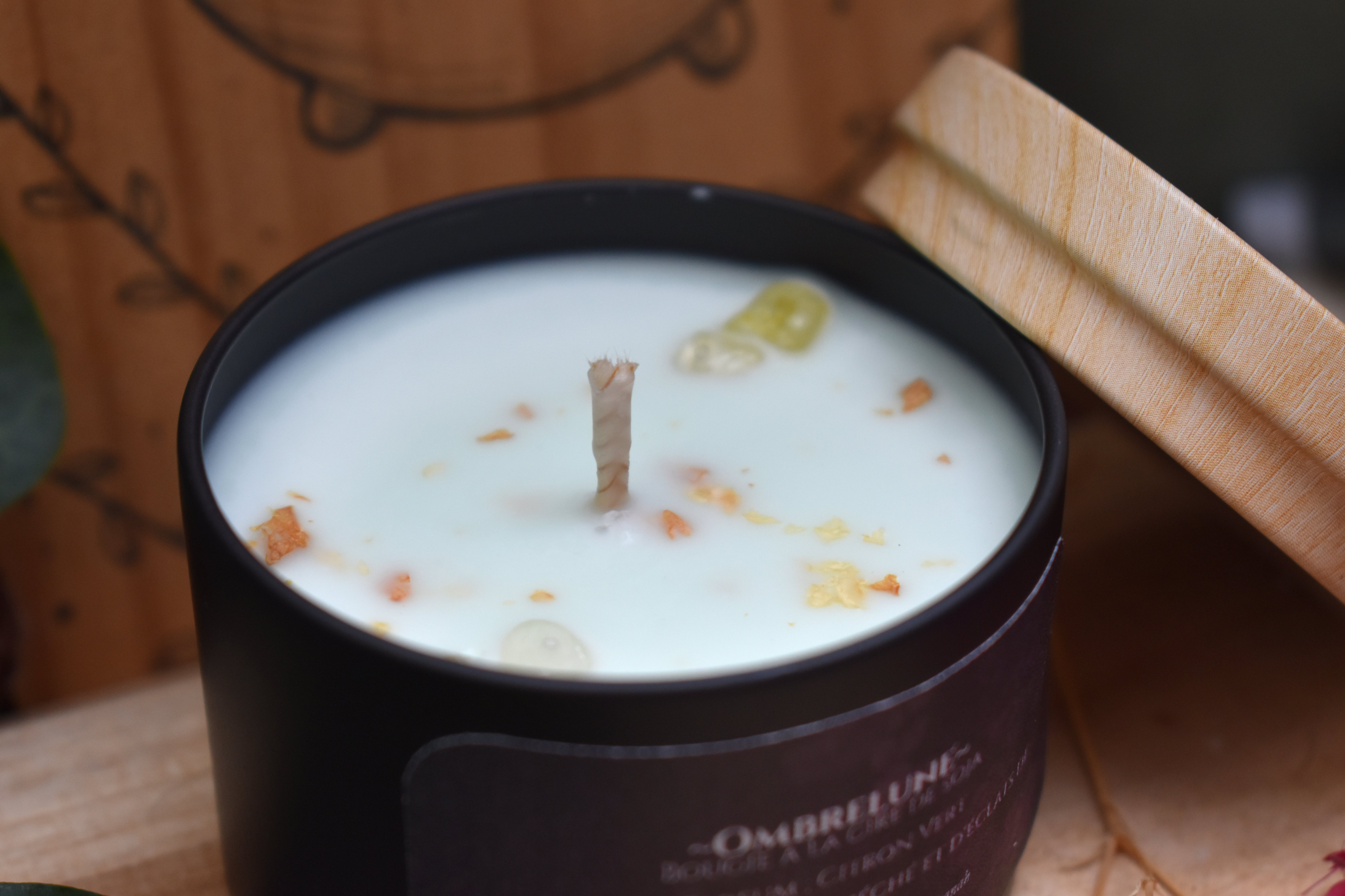 Bougie ~Ombrelune~ Citron Vert