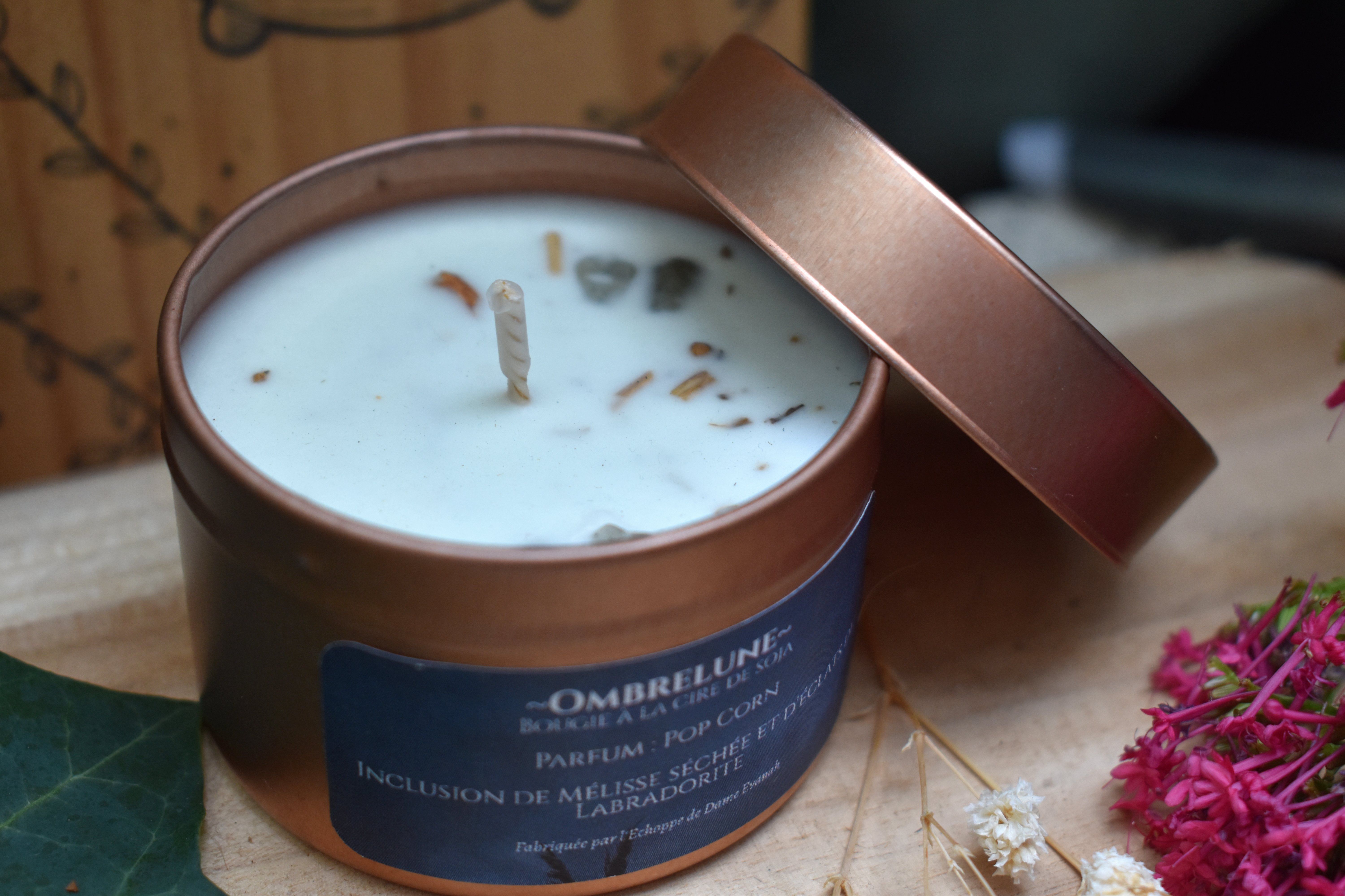 Bougie ~Ombrelune~ Pop Corn