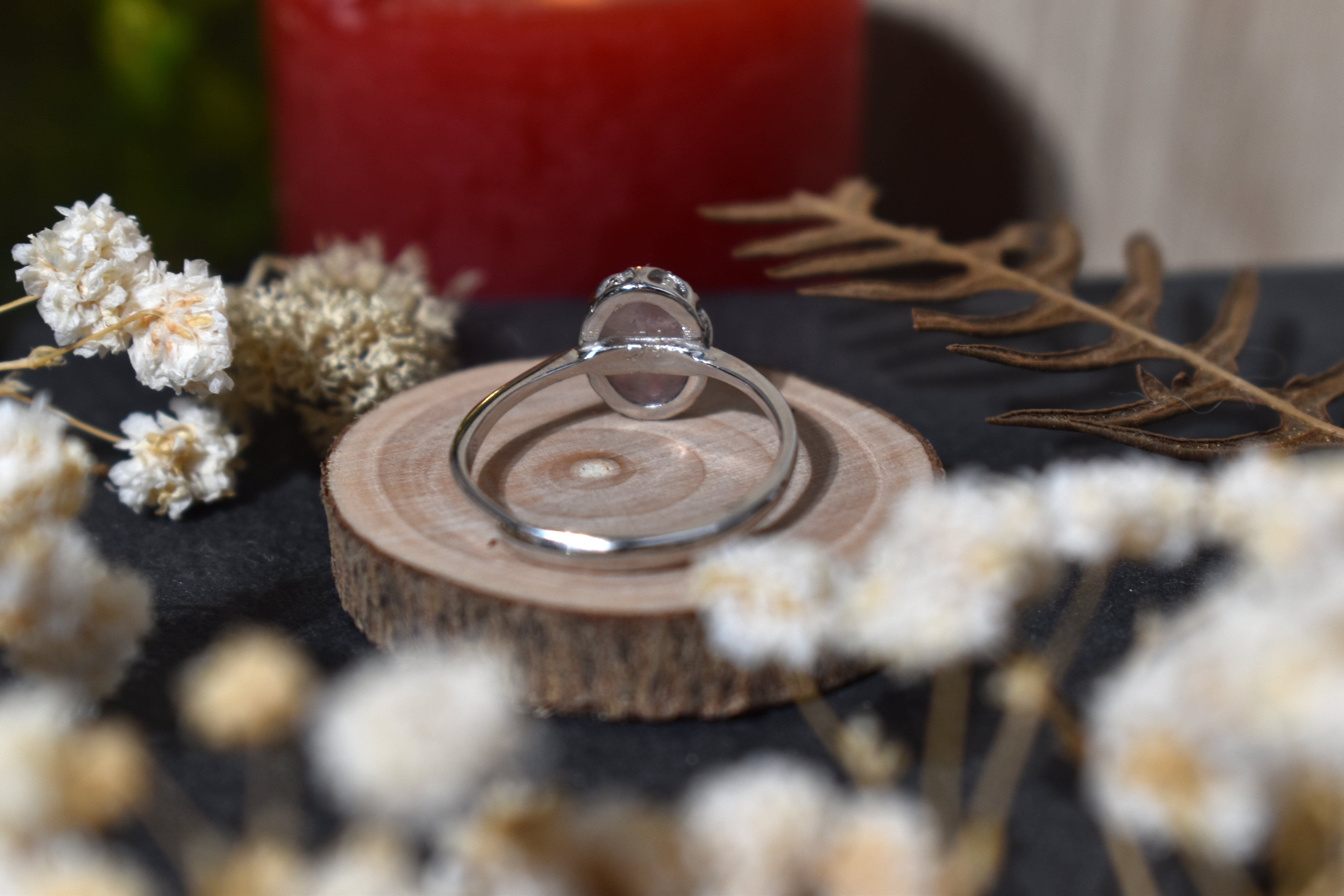 Bague ~Eclat Onirique~ Quartz Rose