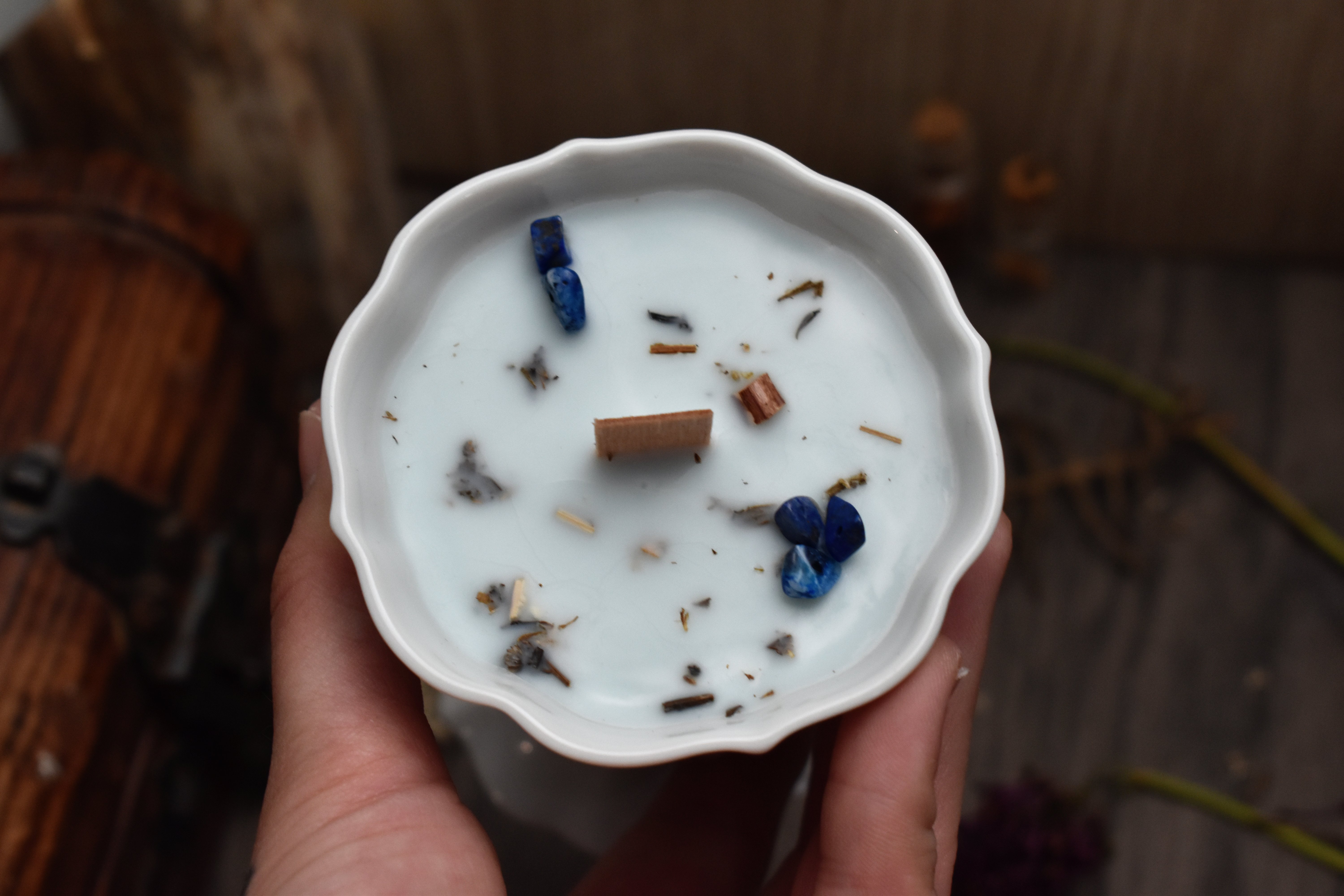 Bougie ~Brume d'Autrefois~ Fraise / 120g