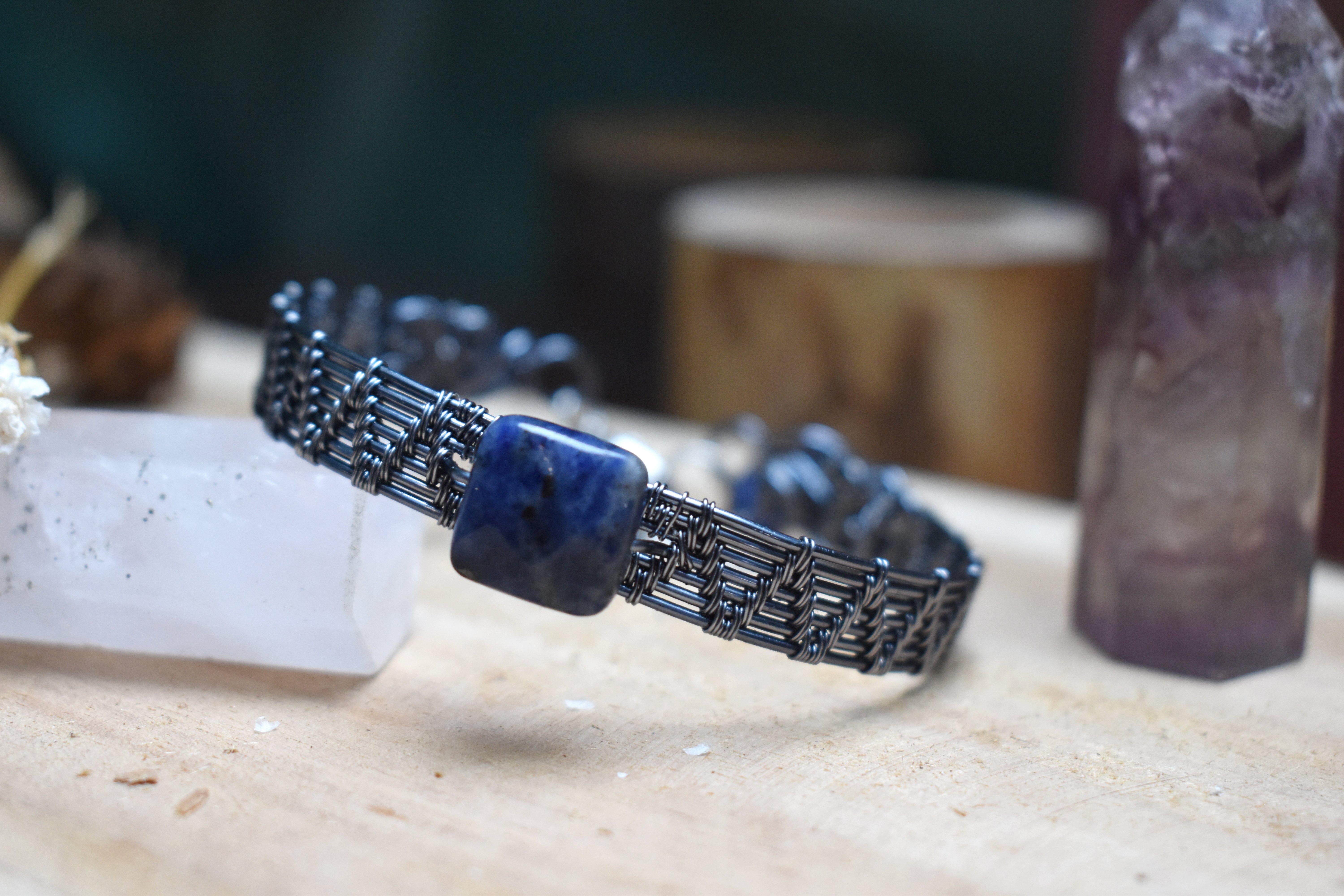 Bracelet ~Forge Précieuse~ Sodalite