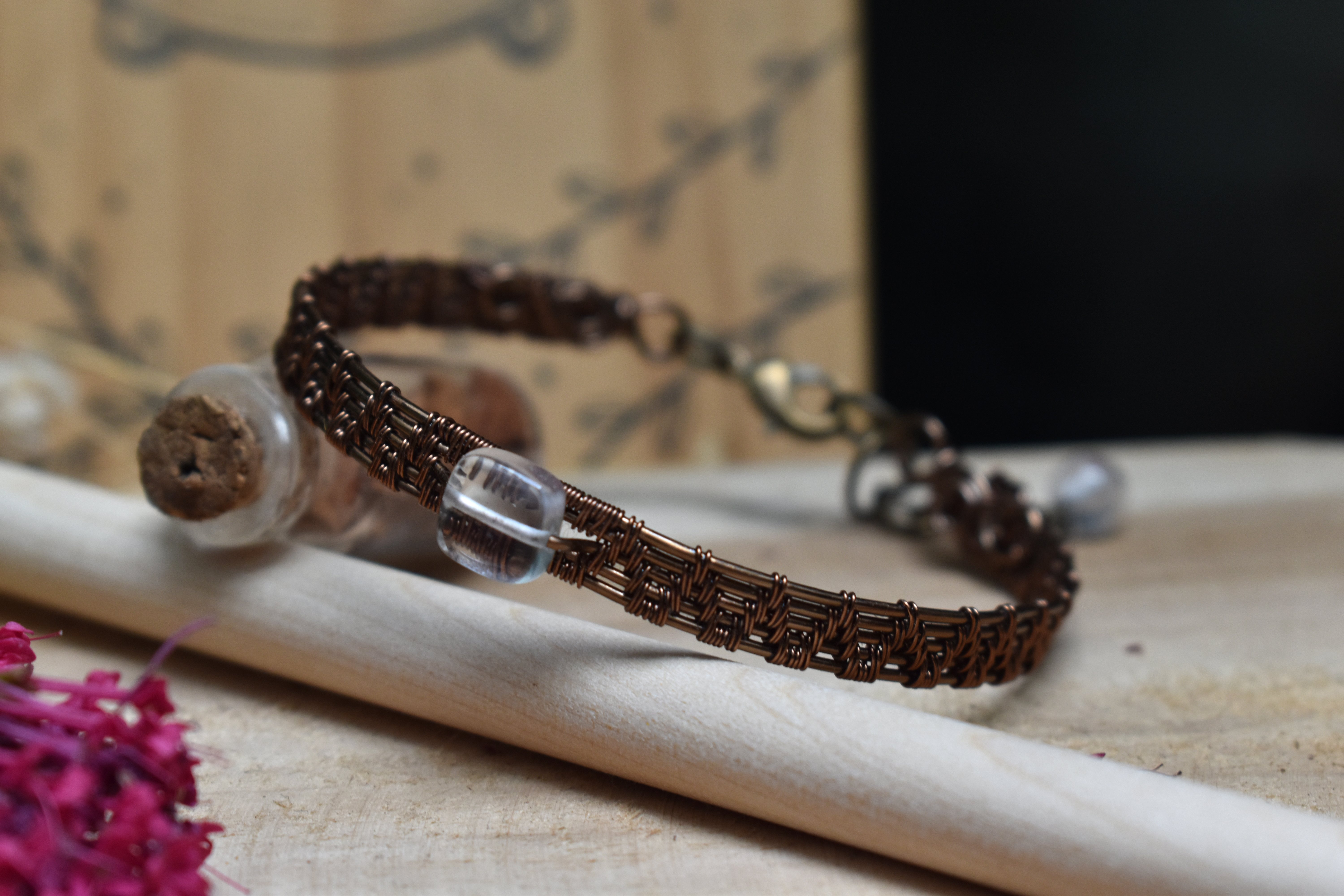 Bracelet ~Forge Précieuse~ Cristal de Roche
