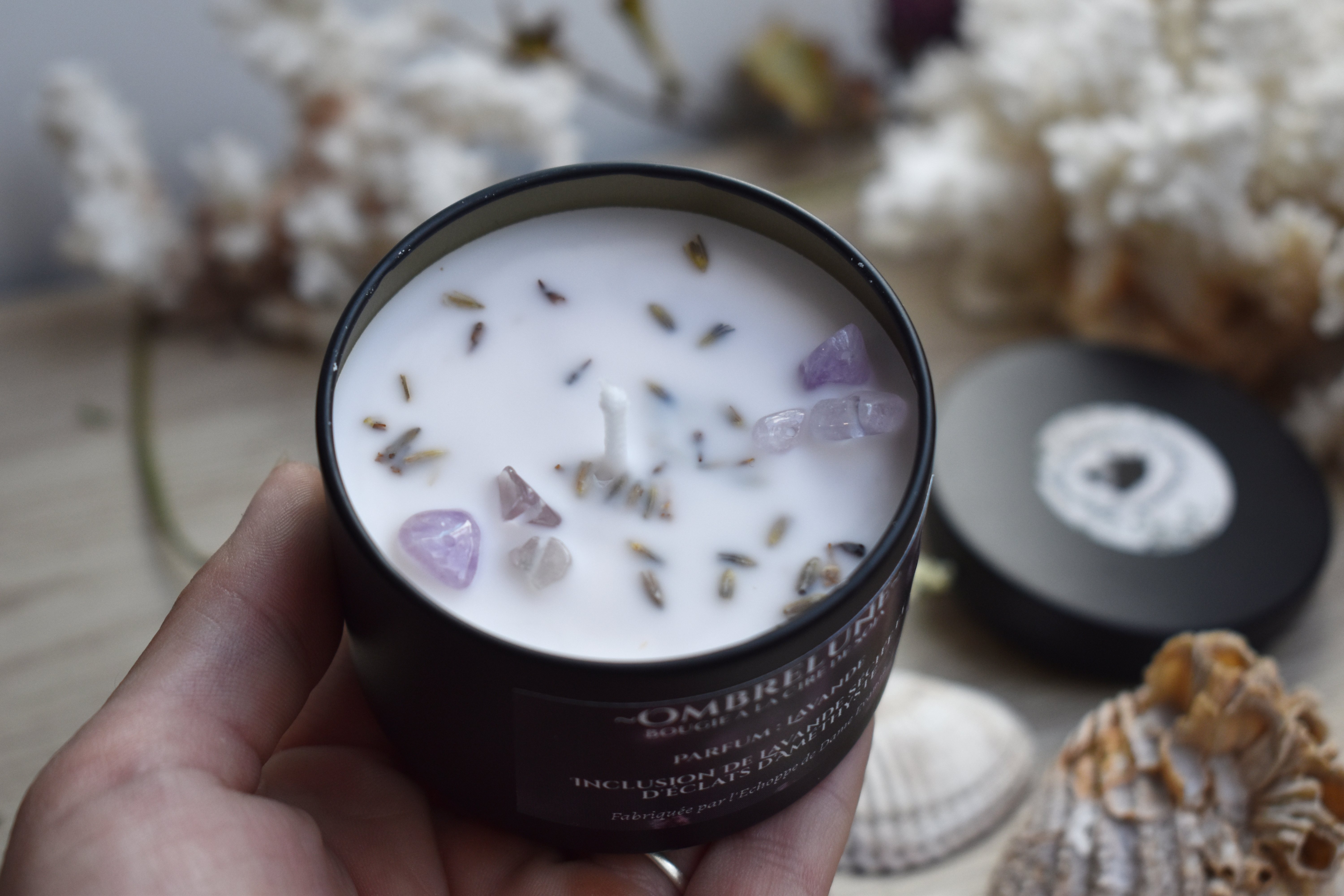 Bougie ~Ombrelune~ Lavande /100g