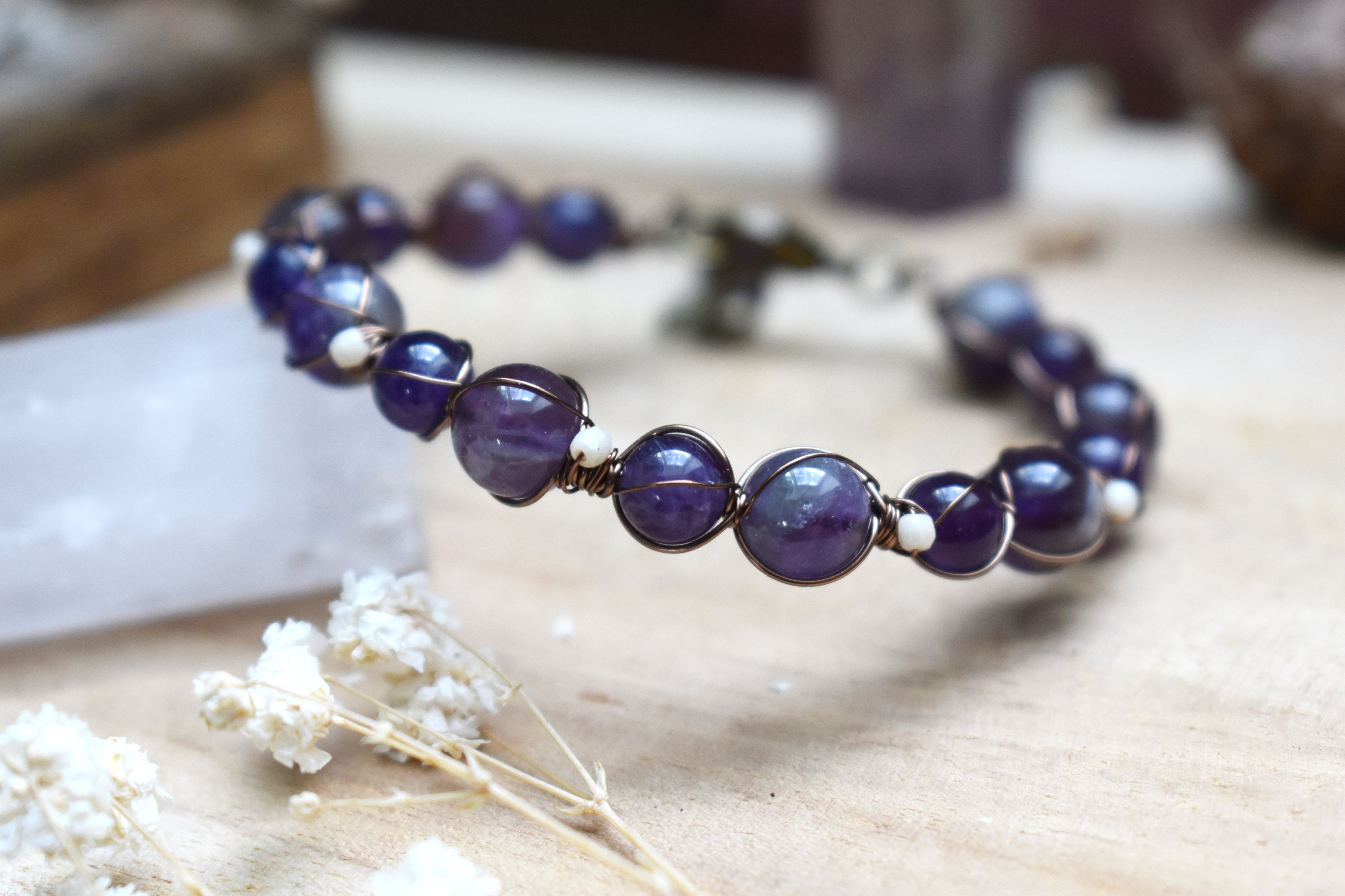 Bracelet ~Sybaris~ Améthyste 