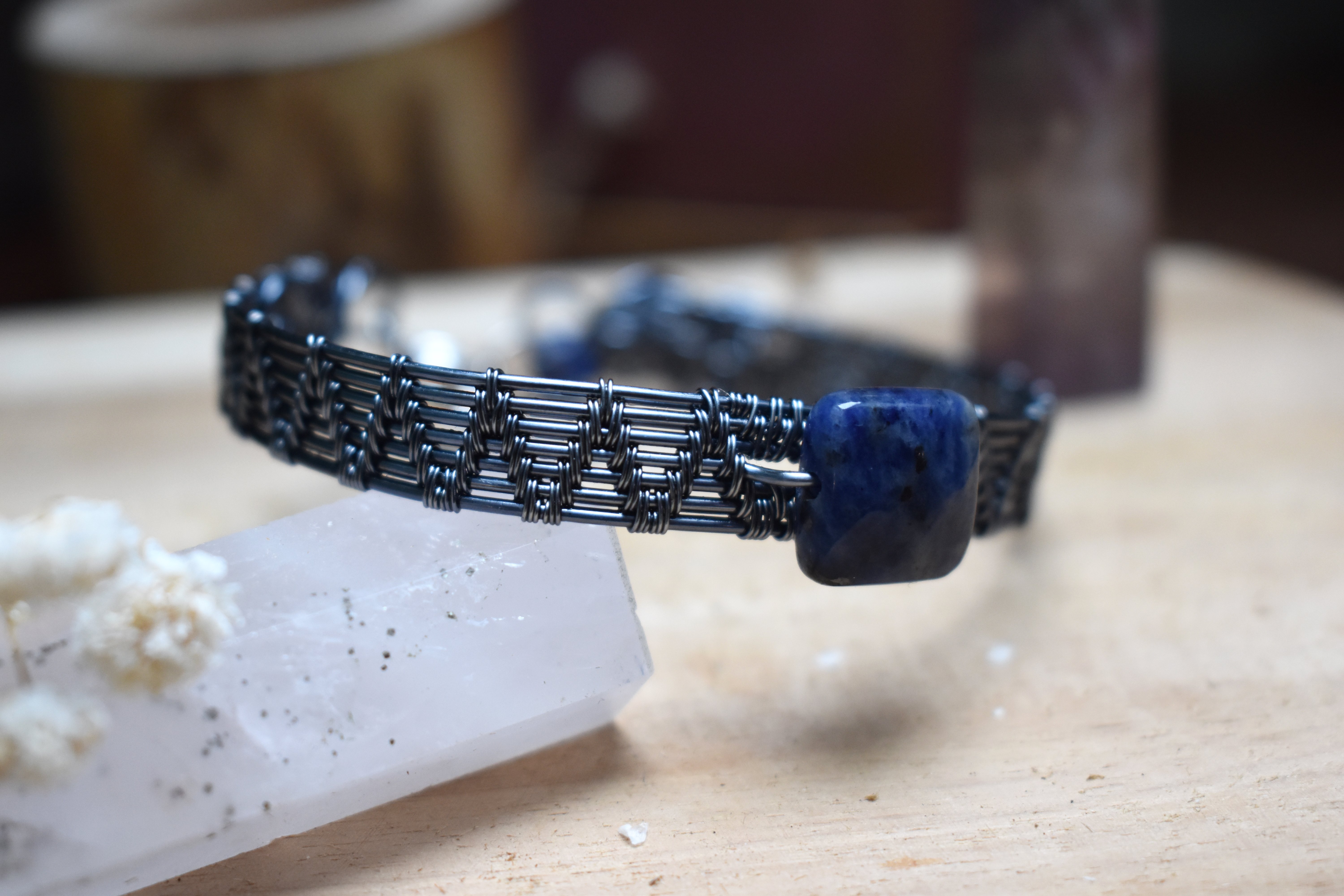 Bracelet ~Forge Précieuse~ Sodalite