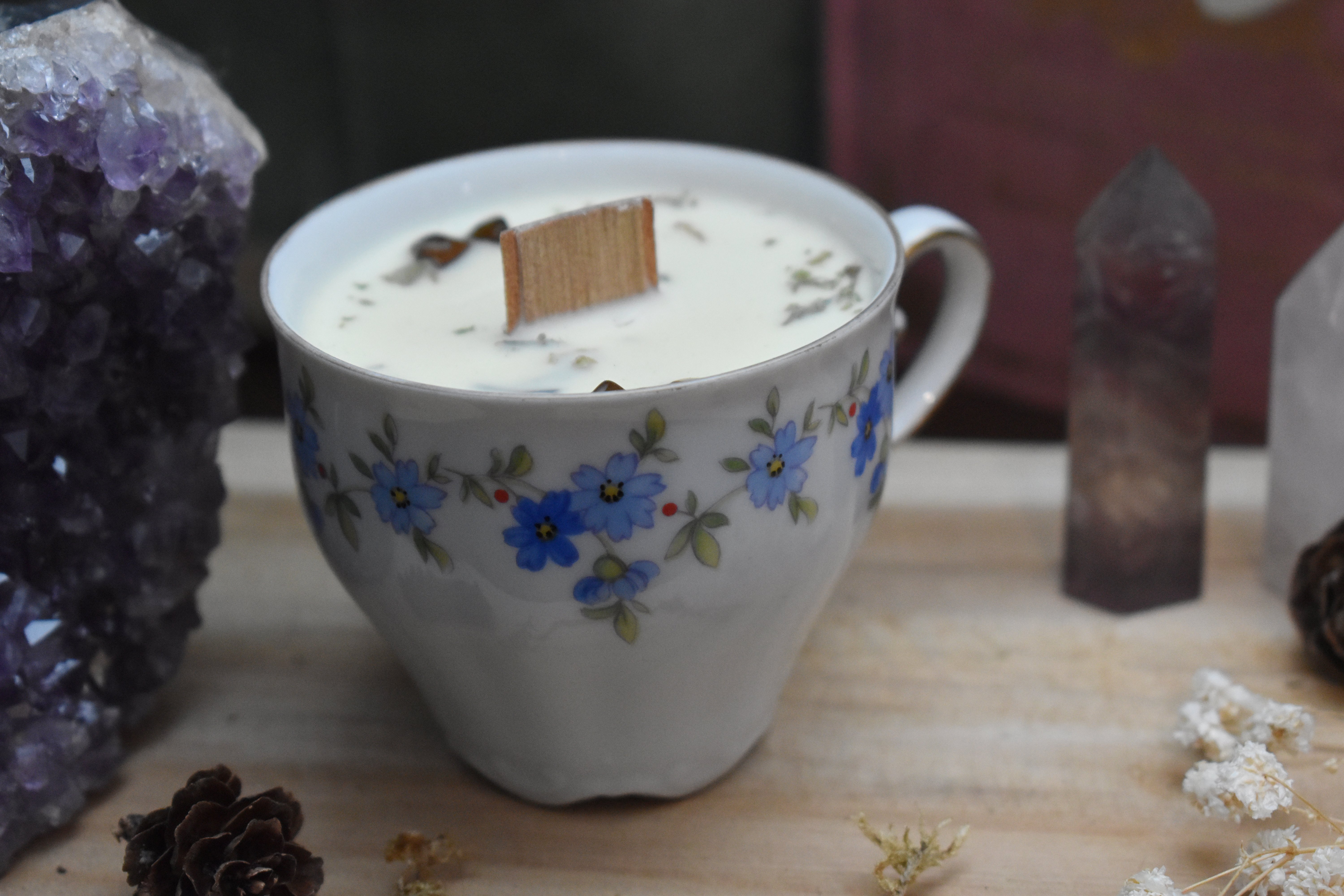 Bougie ~Brume d'Autrefois~ Vanille