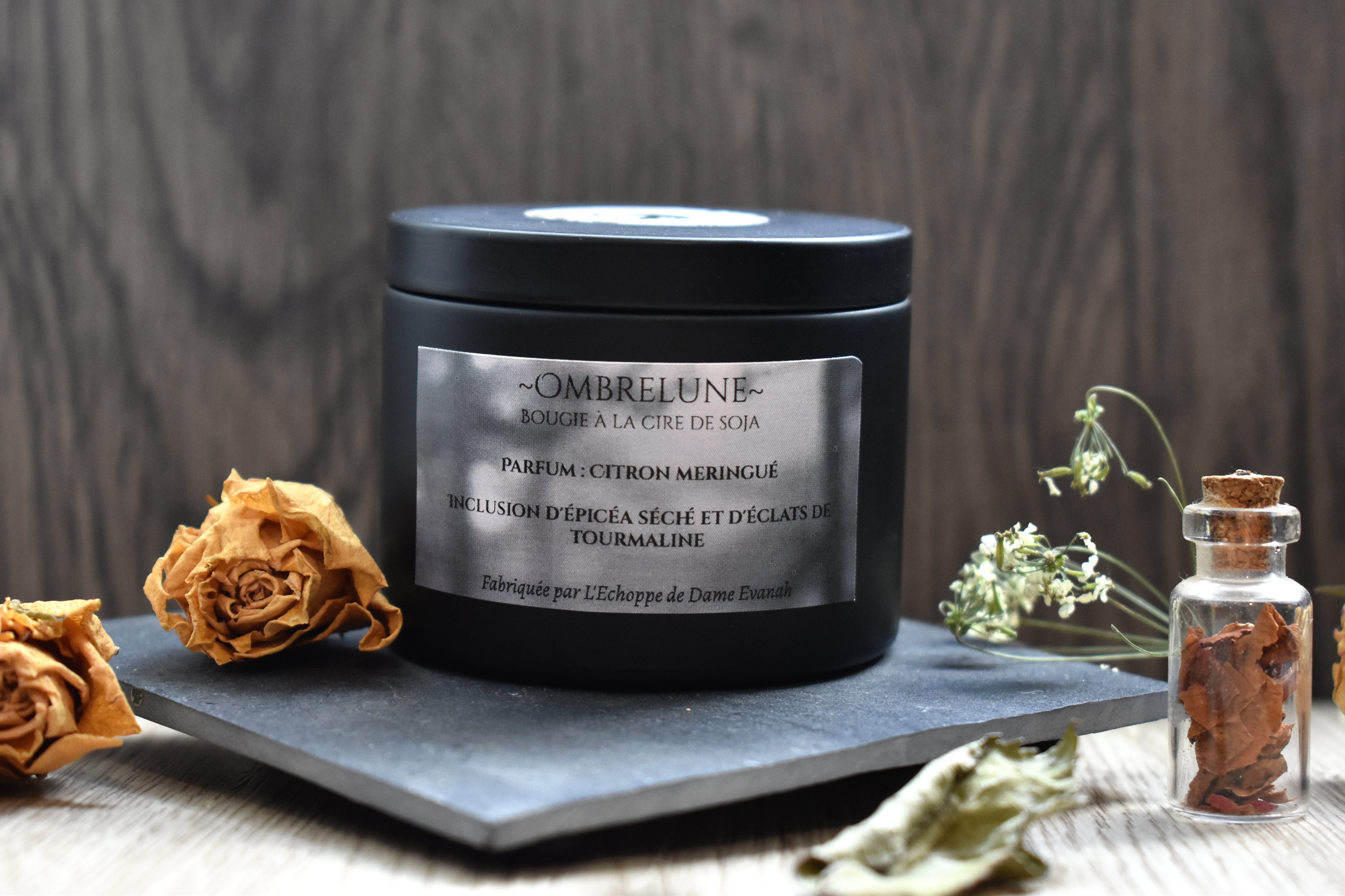Bougie ~Ombrelune~ Citron Meringué / 100g