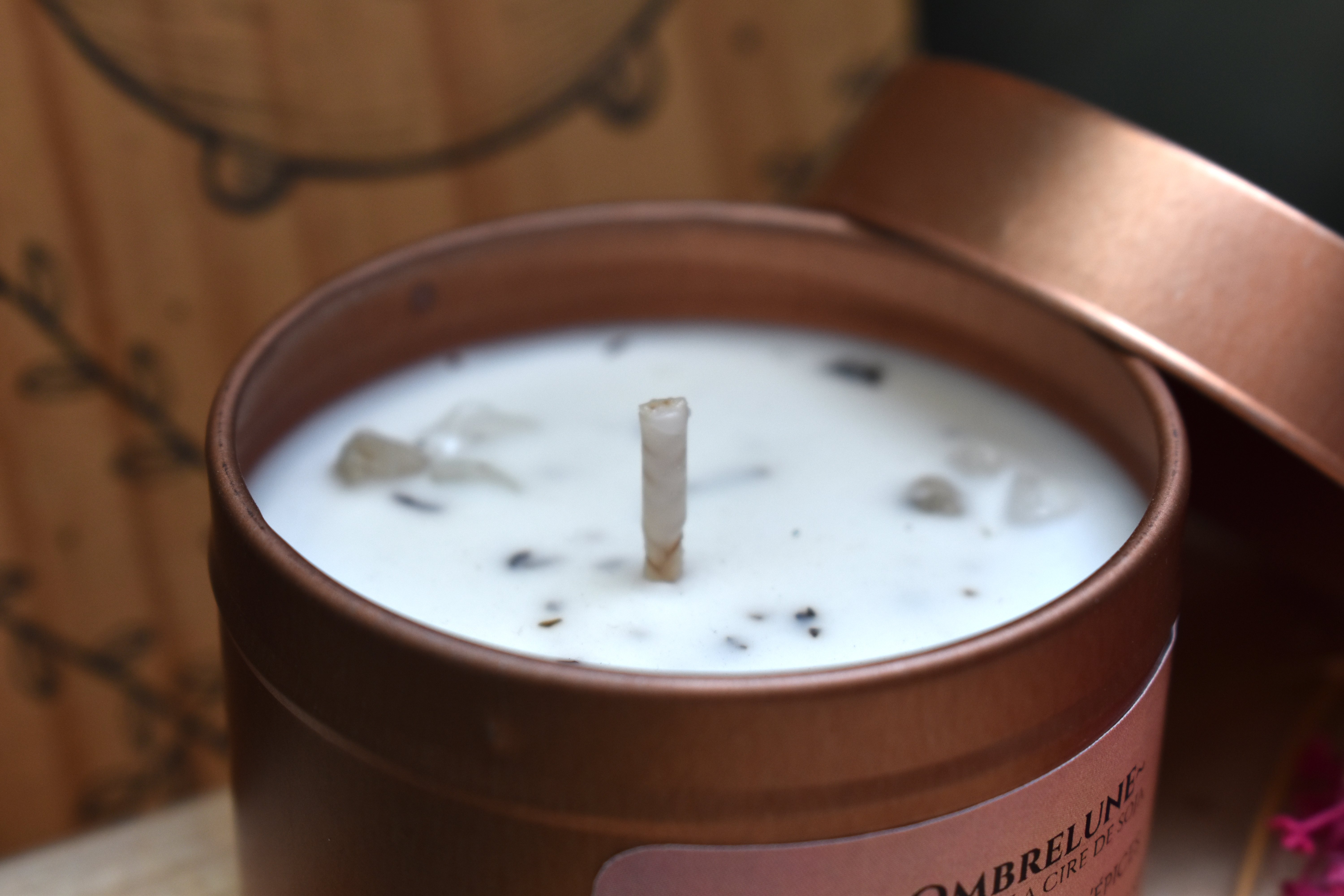 Bougie ~Ombrelune~ Pain d'Epices