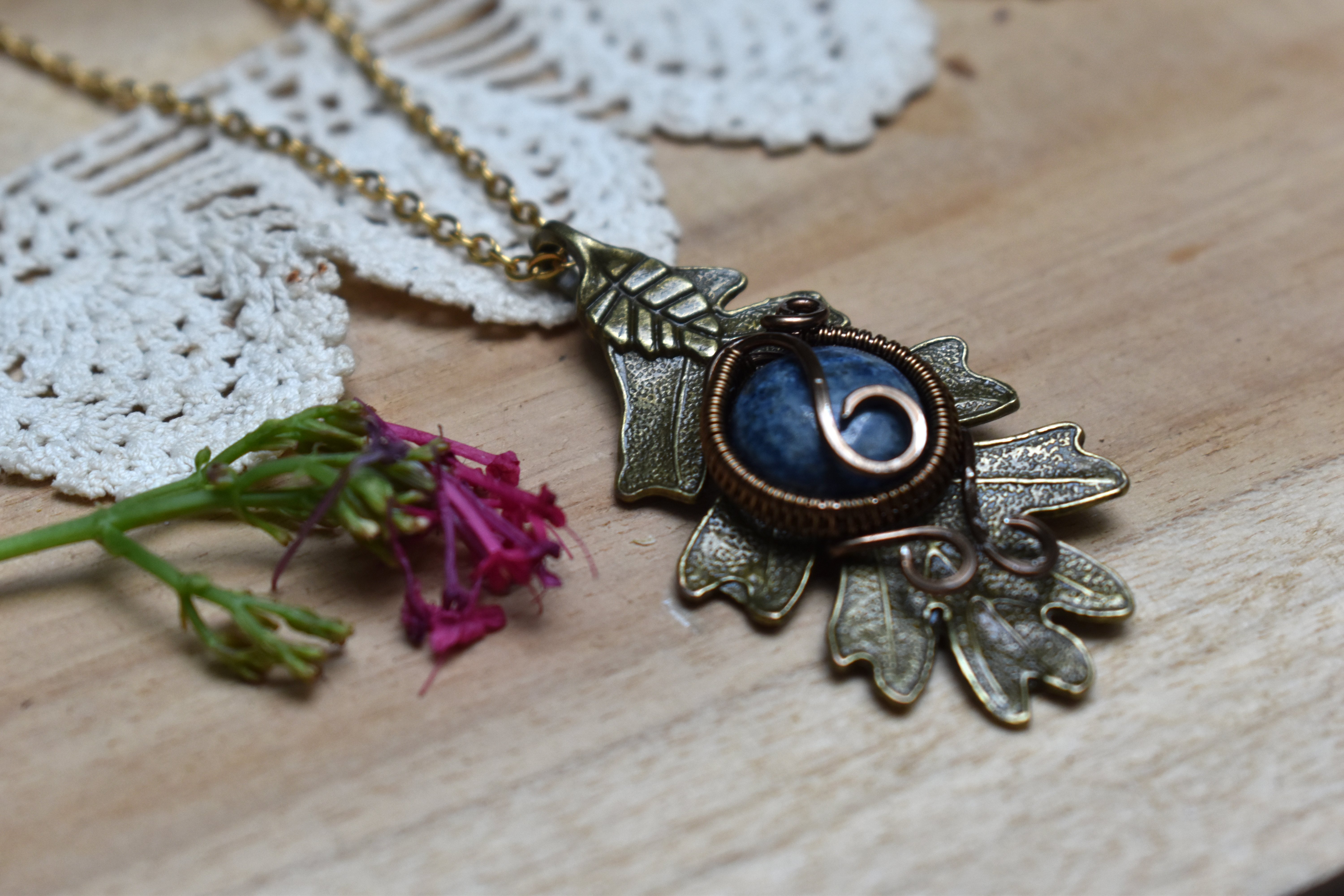 Collier ~Cérès~ Sodalite 