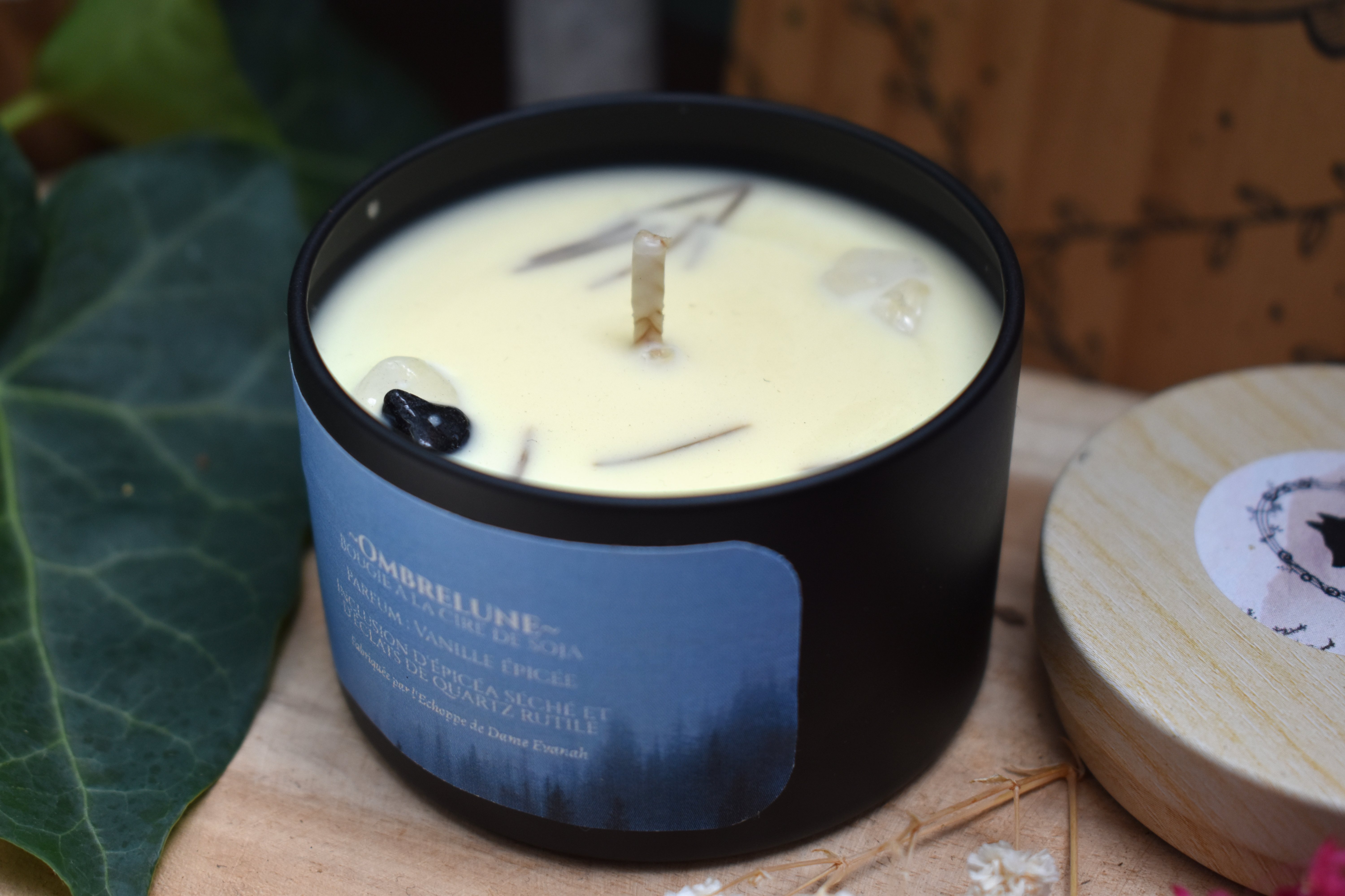 Bougie ~Ombrelune~ Vanille Epicée