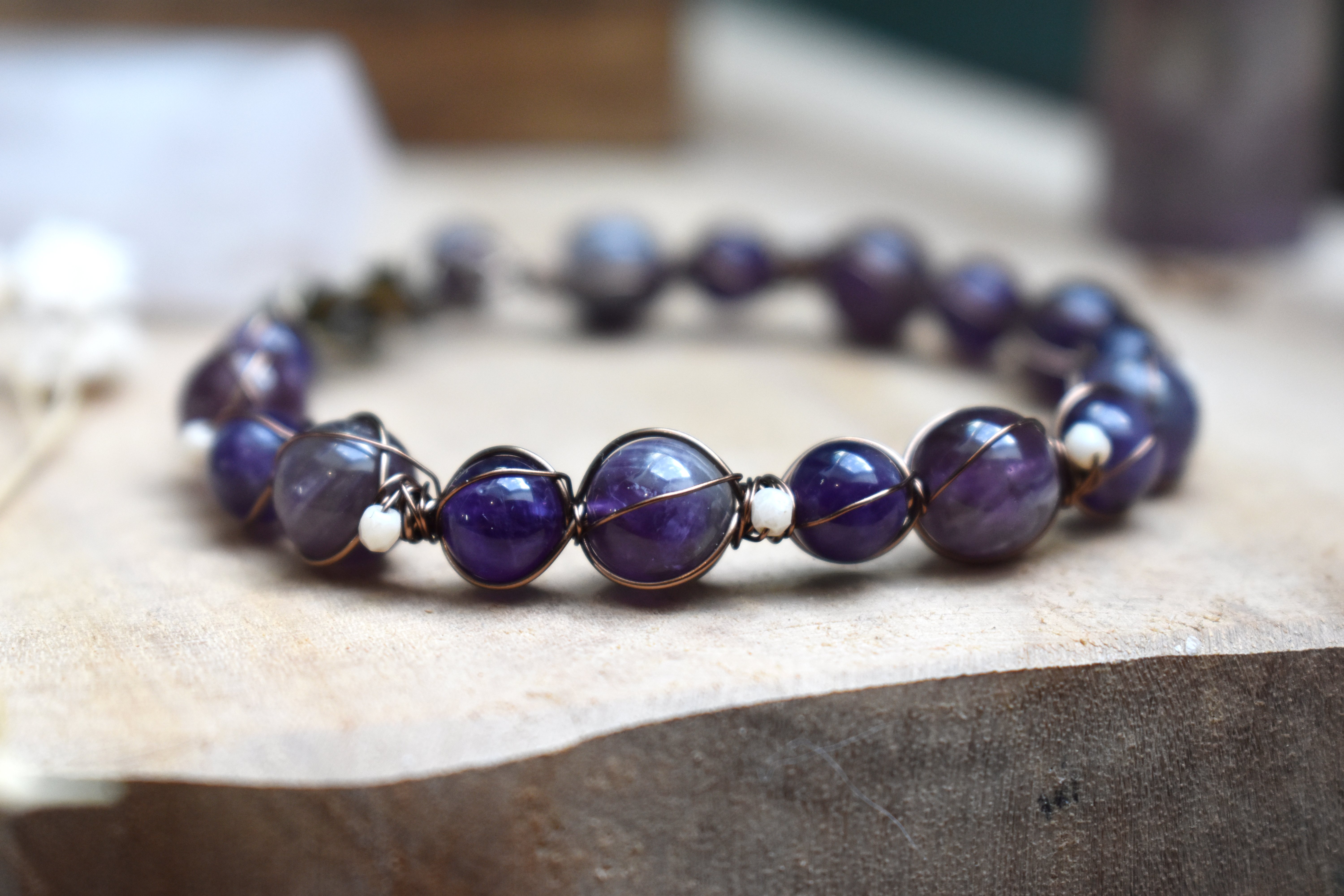 Bracelet ~Sybaris~ Améthyste 