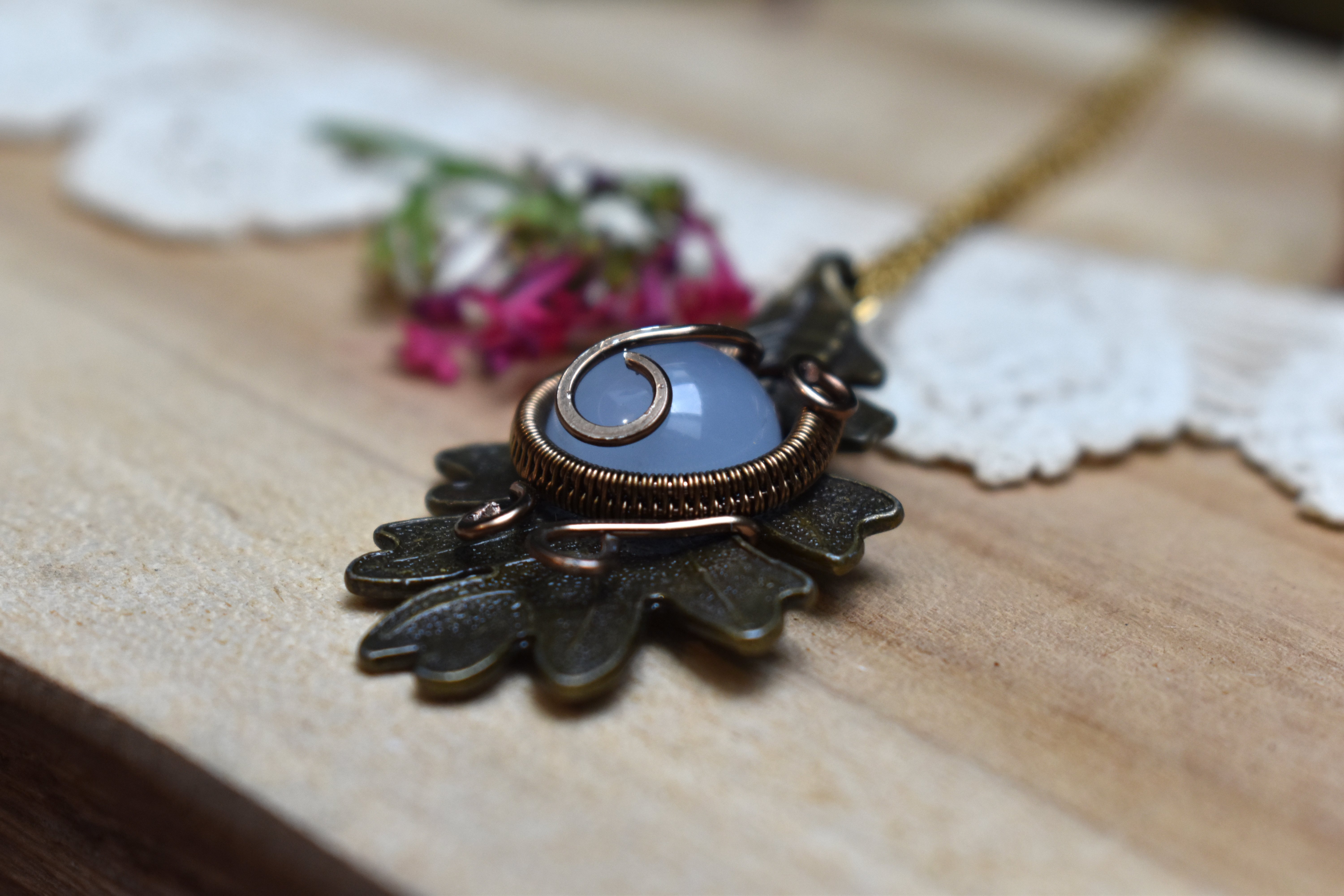 Collier ~Cérès~ Agate 
