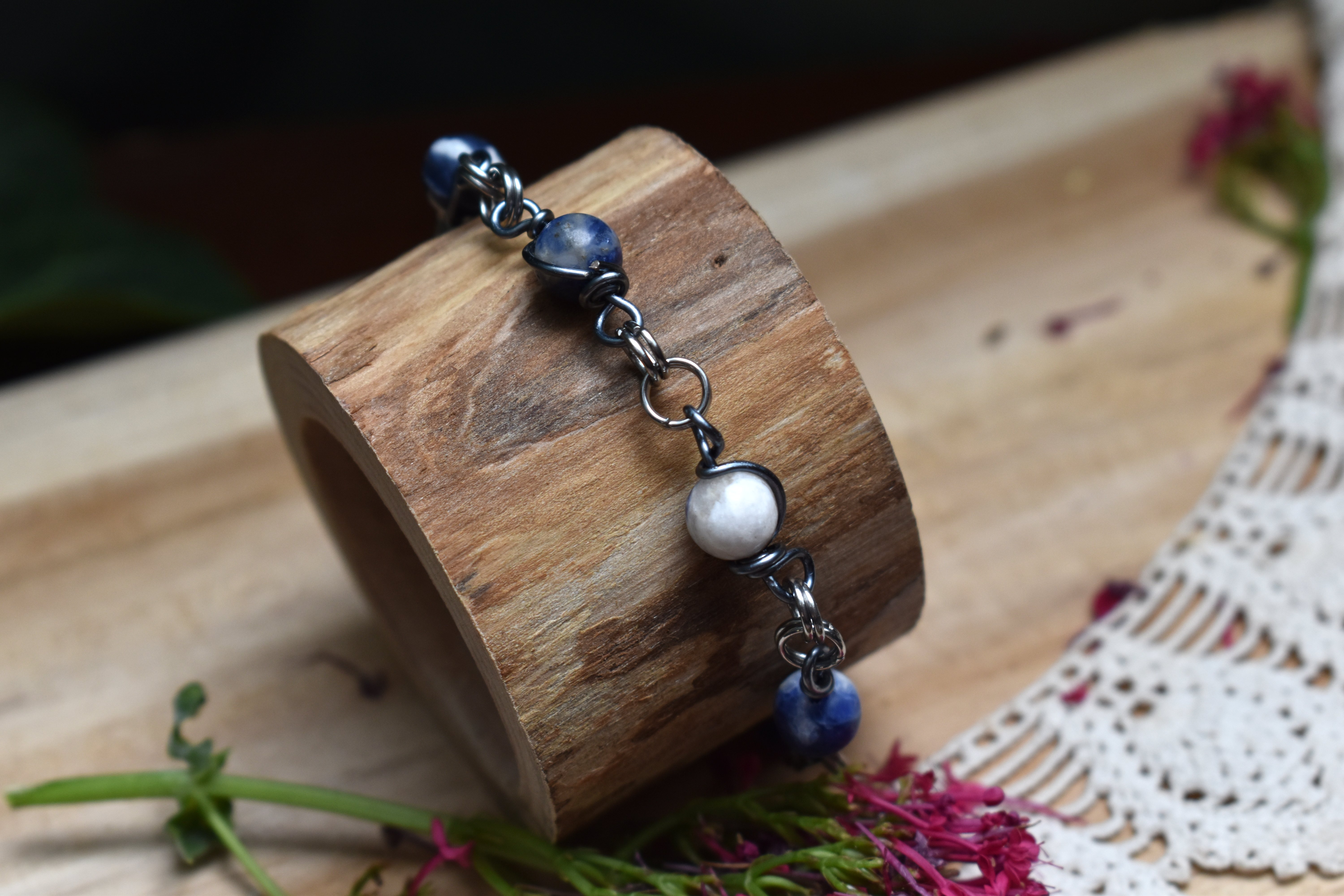 Bracelet ~Perséphone~ Sodalite