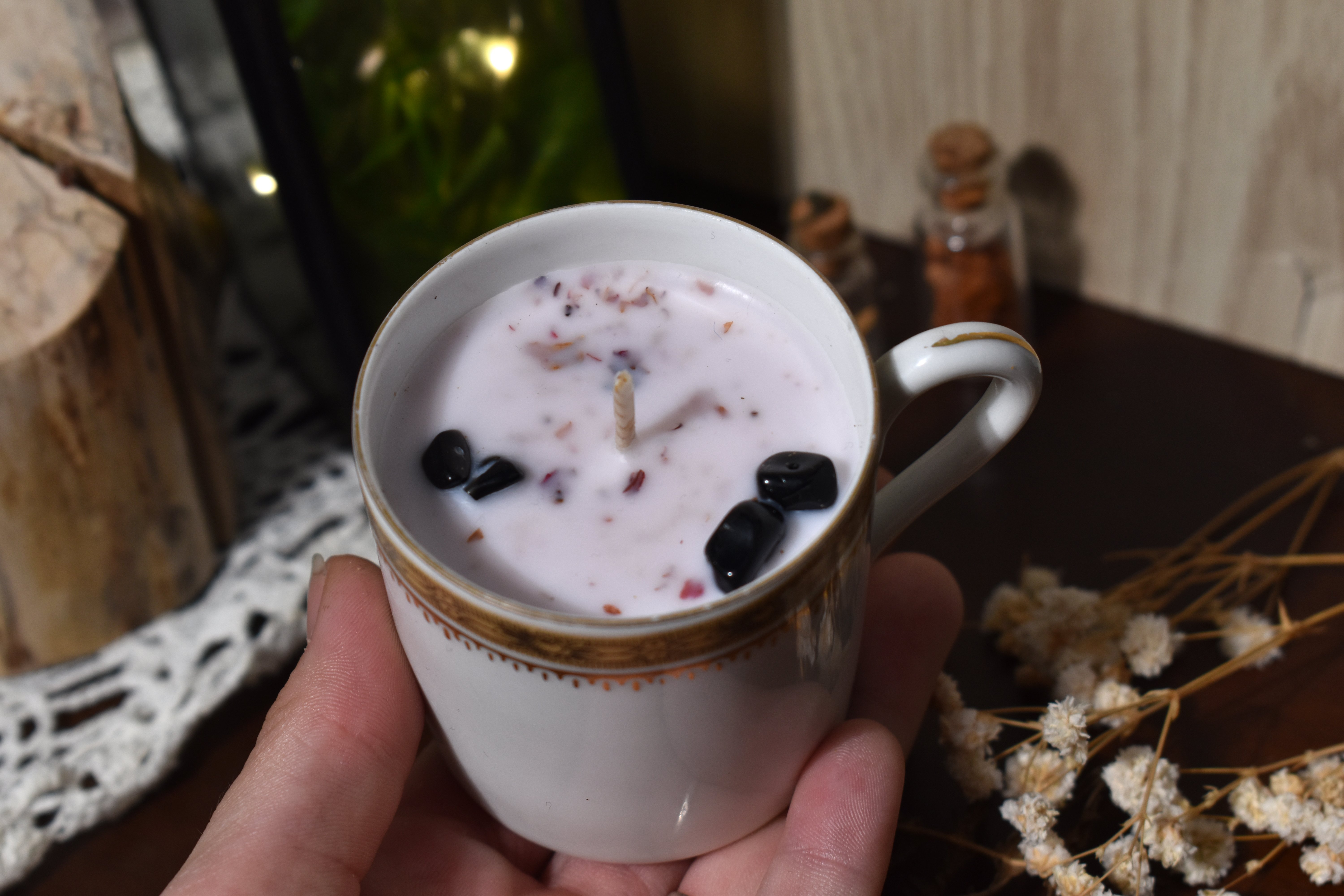 Bougie ~Brume d'Autrefois~ Coquelicot / 60g