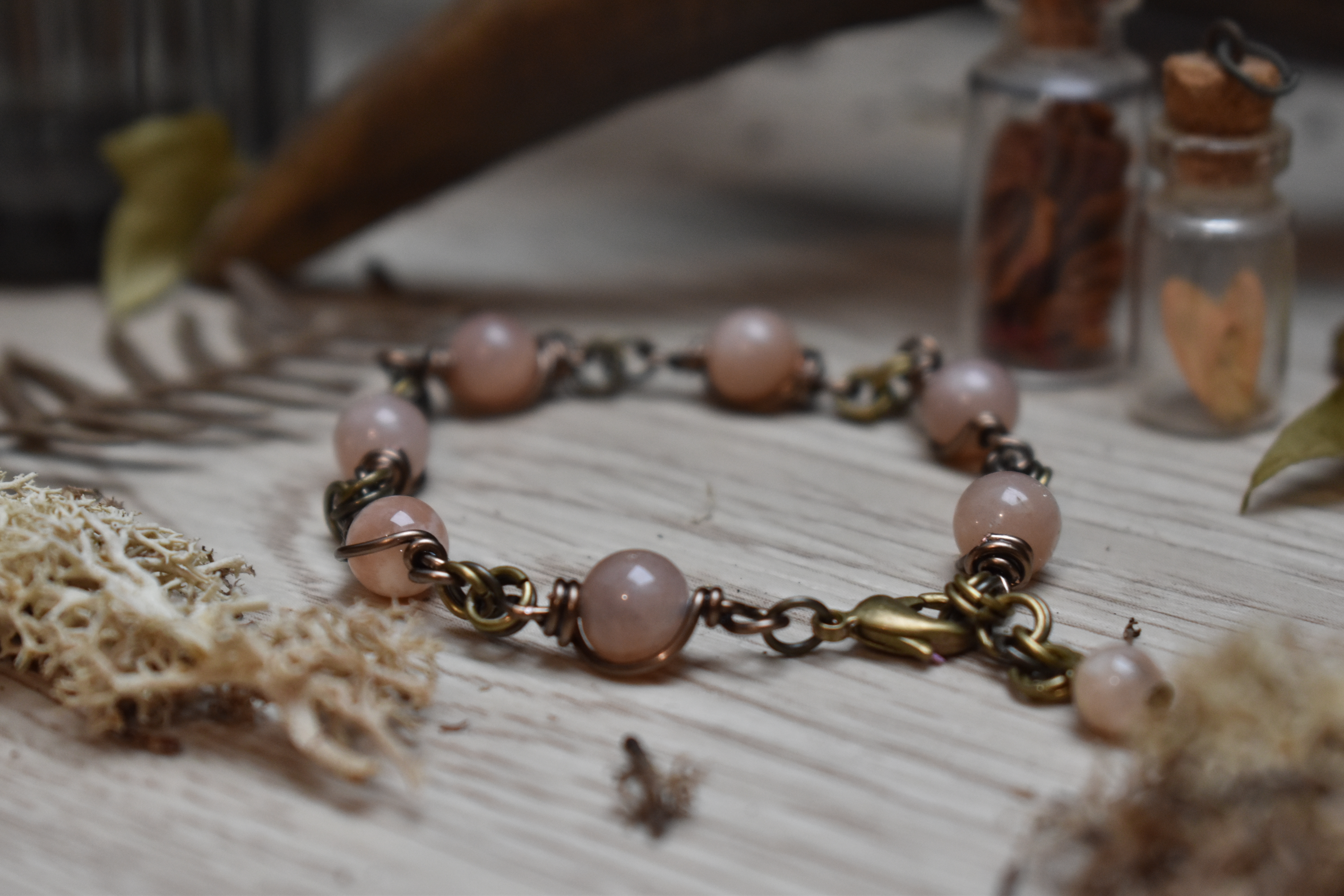 Bracelet ~Aelwynn~ Pierre de Lune