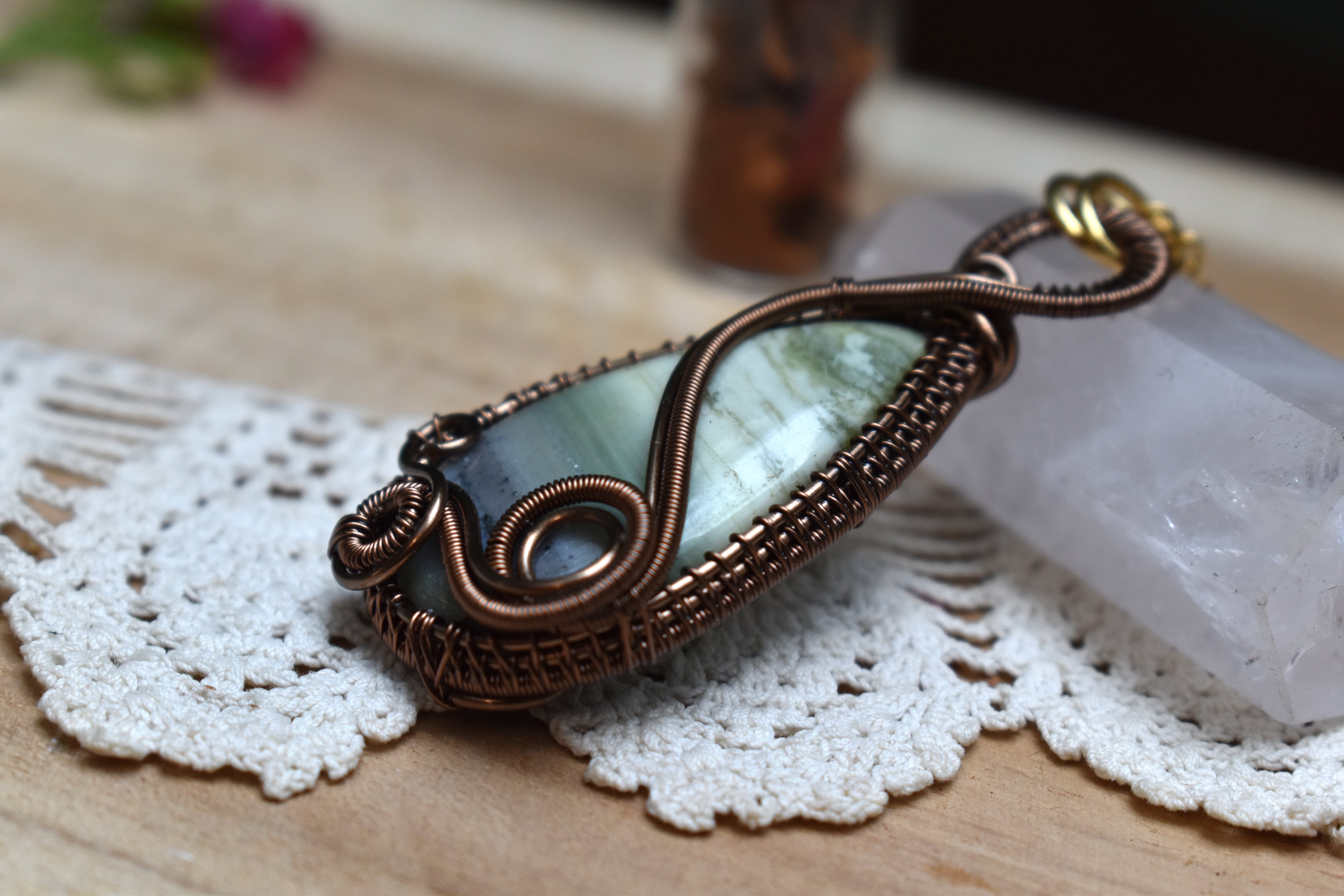 Collier ~Athéna~ Serpentine 