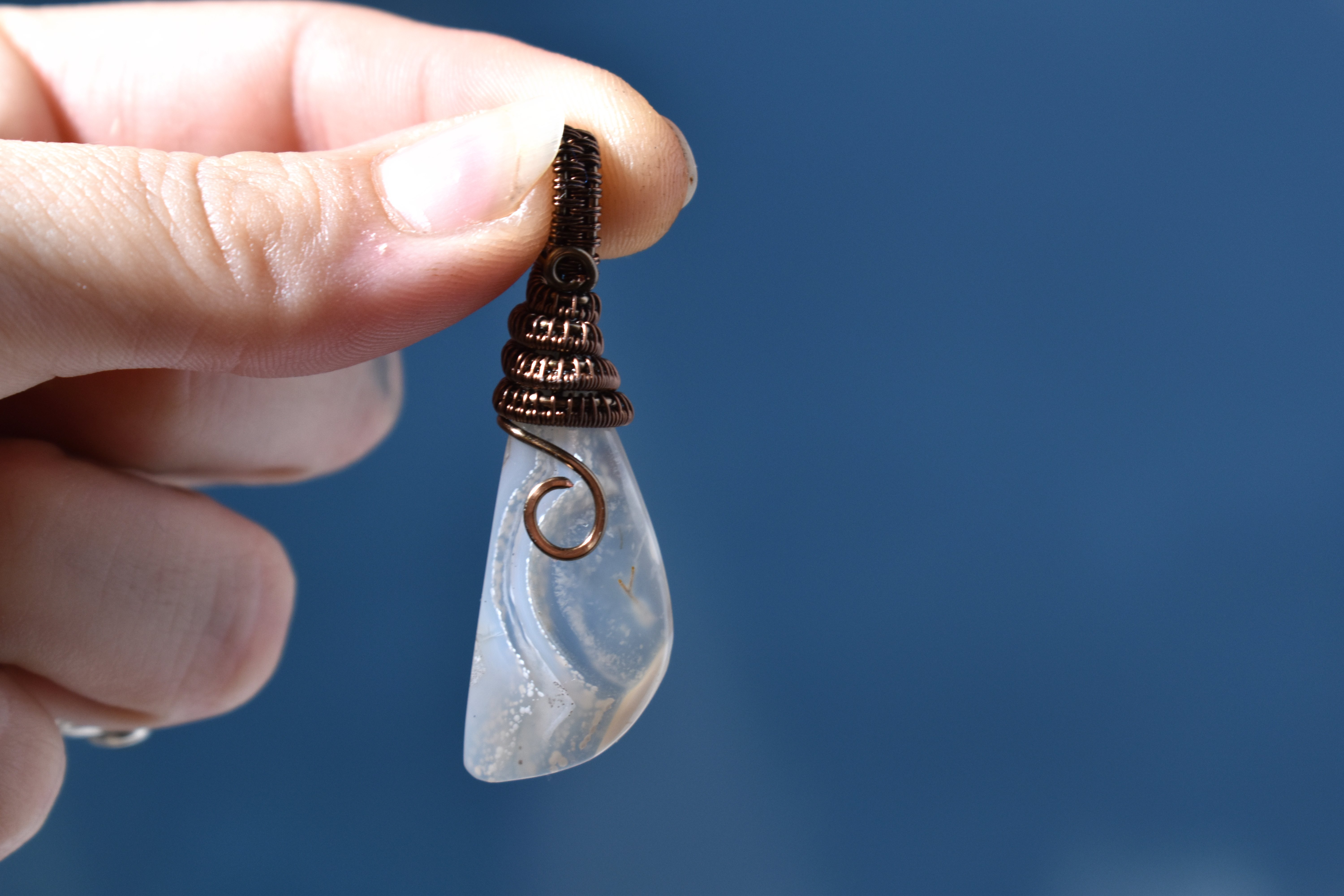 Pendentif ~Gardien du Souffle~ Agate