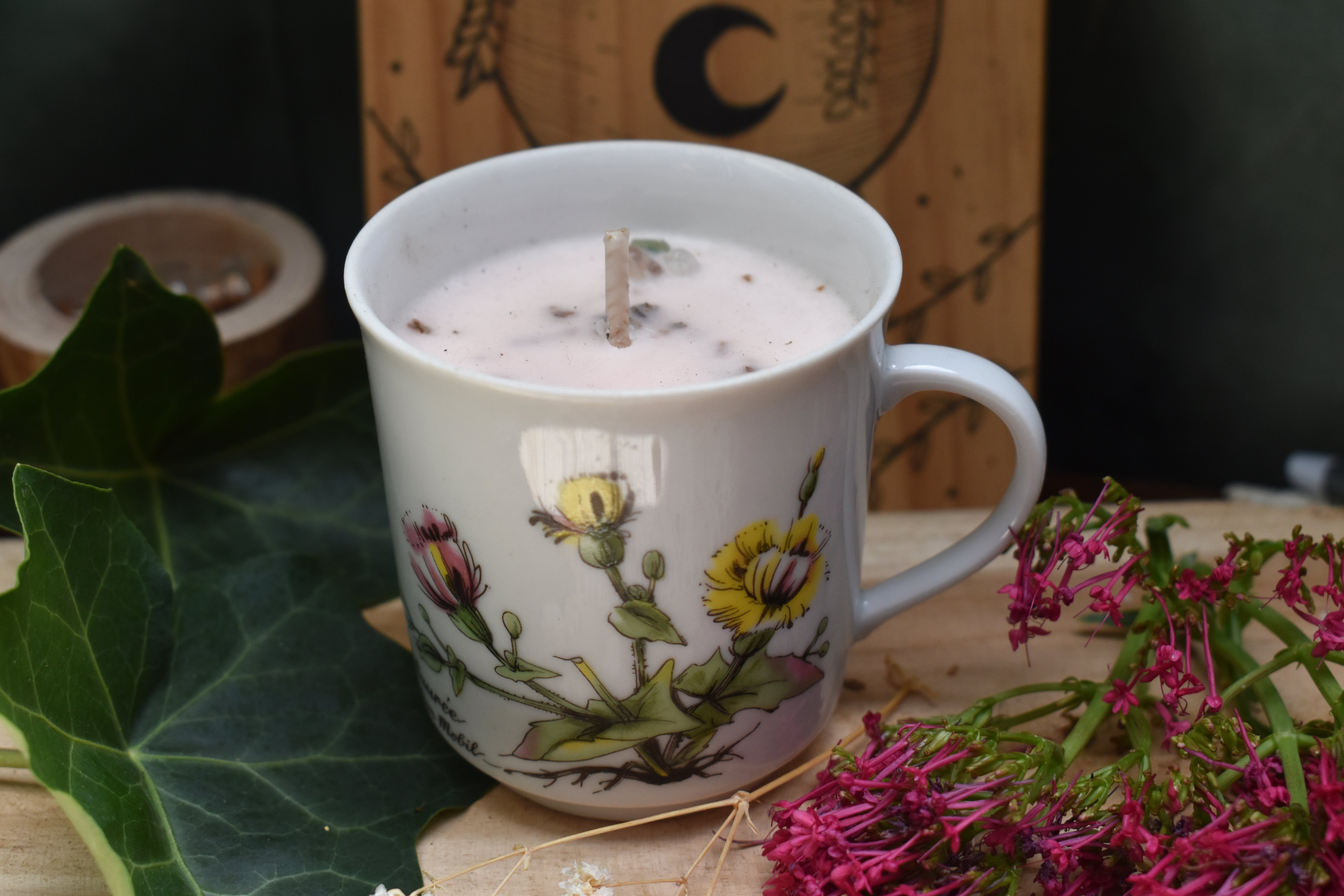 Bougie ~Brume d'Autrefois~ Fraise & Menthe