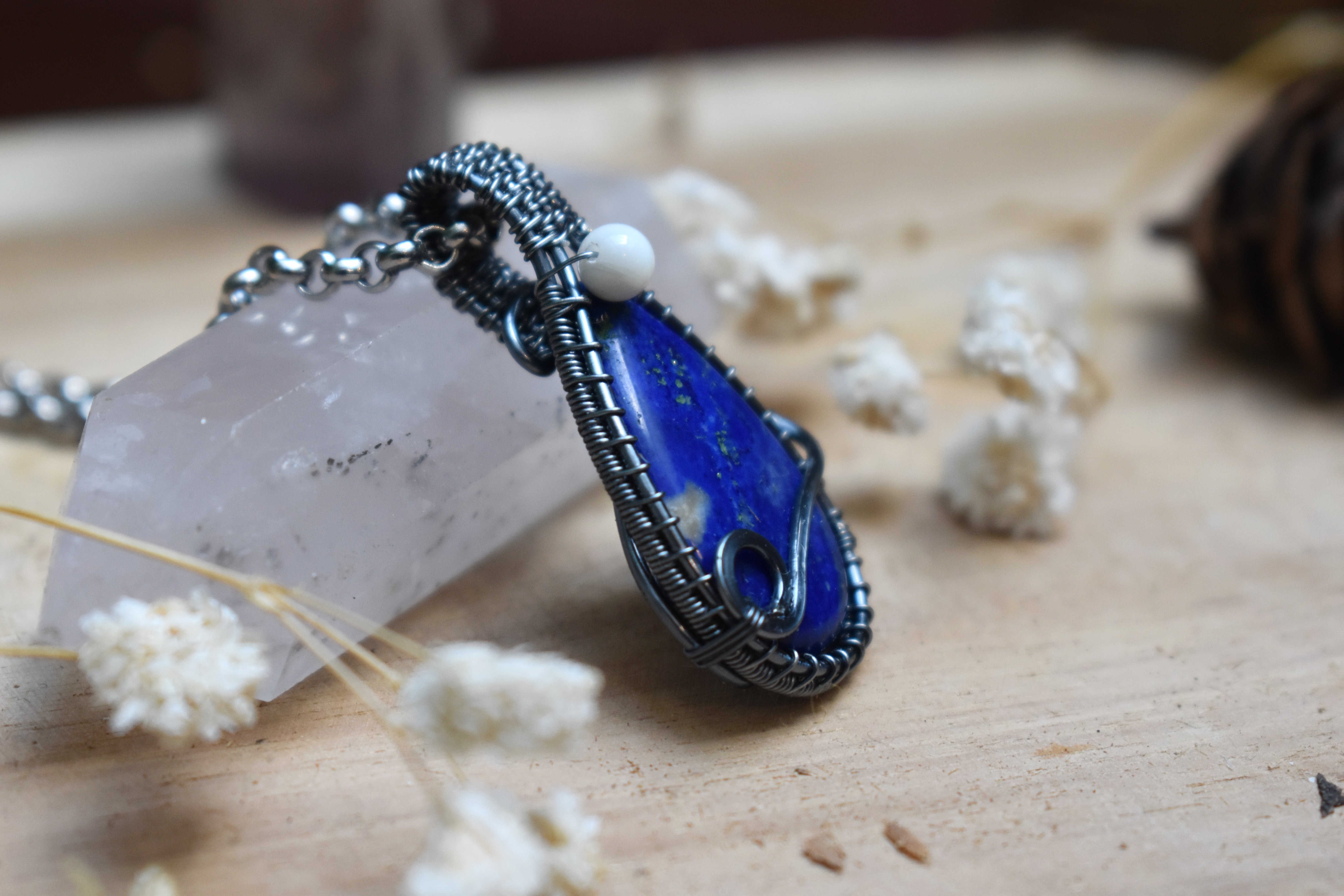 Collier ~Fragment d'Egypte~ Lapis Lazuli 