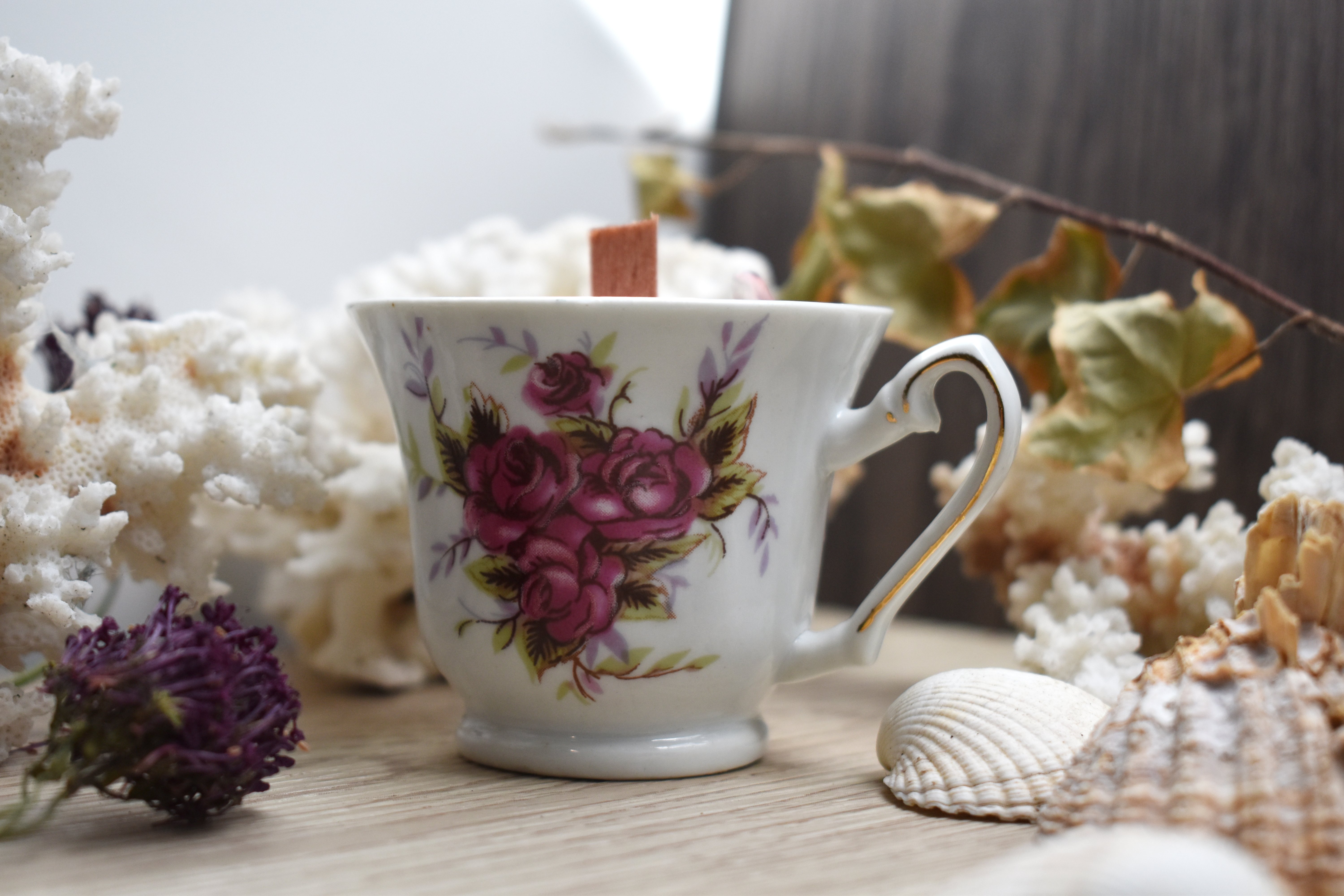 Bougie ~Brume d'Autrefois~ Crumble Fruits Rouges / 60g