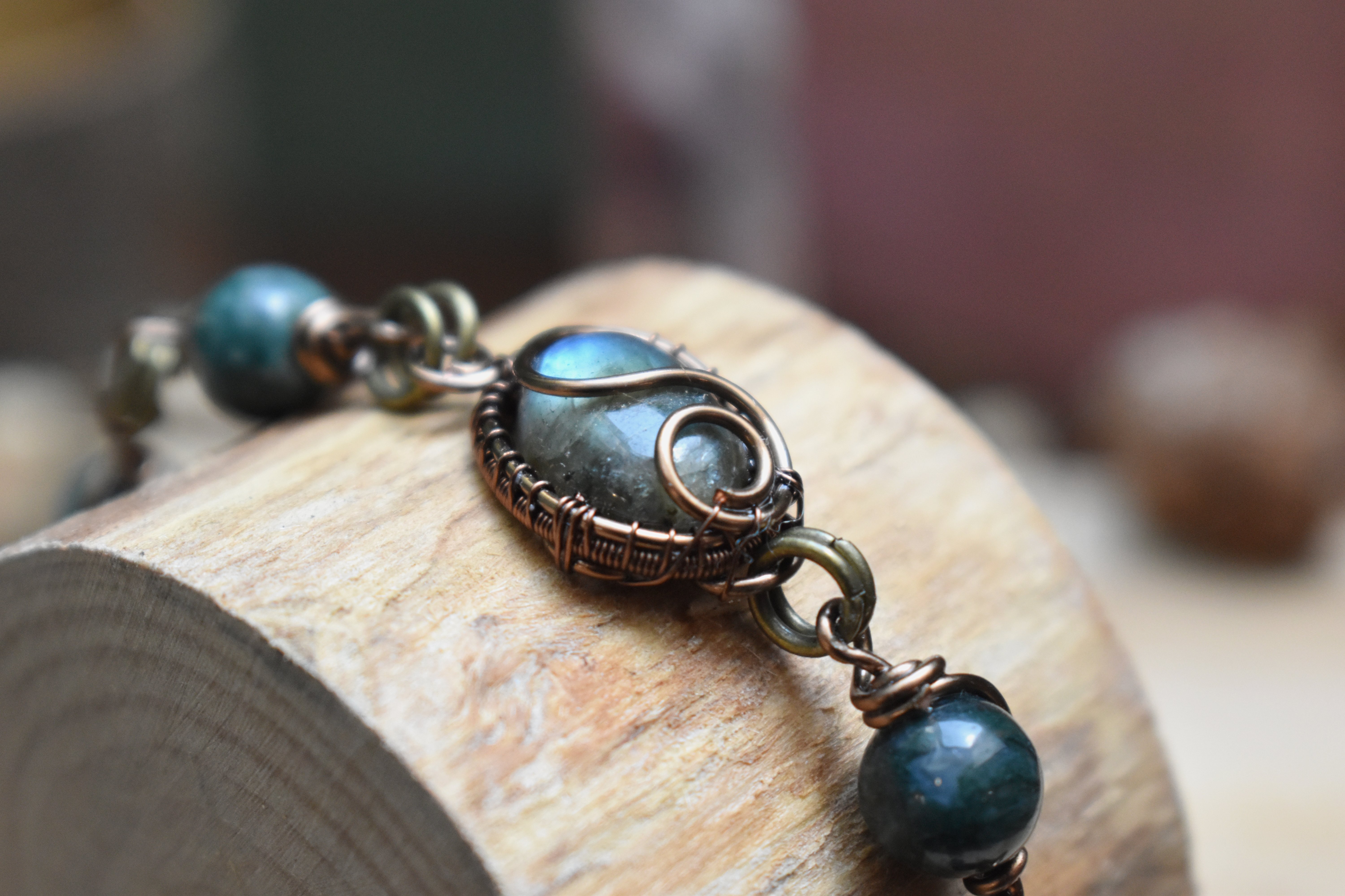 Bracelet ~Aelindra~ Labradorite