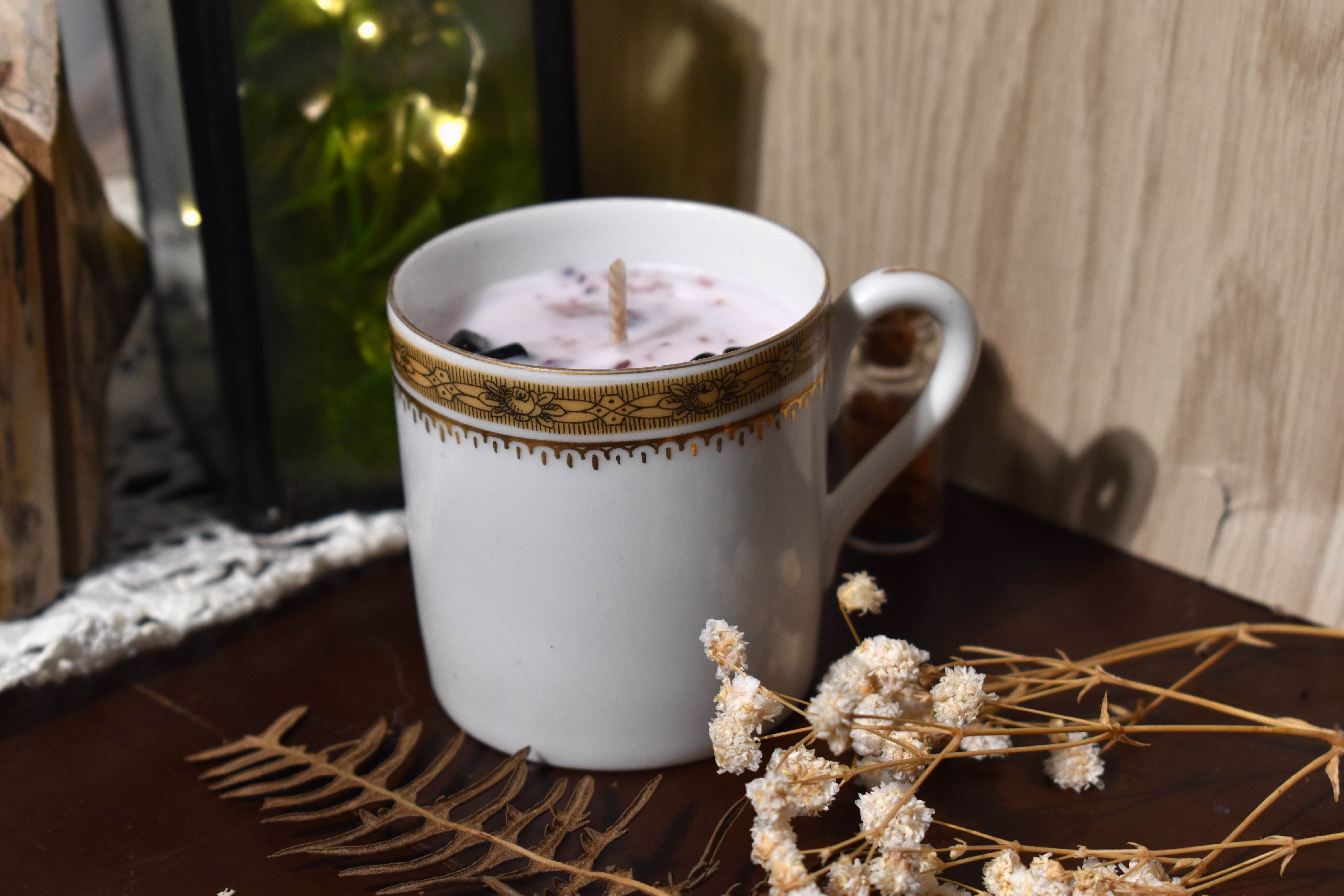 Bougie ~Brume d'Autrefois~ Coquelicot / 60g