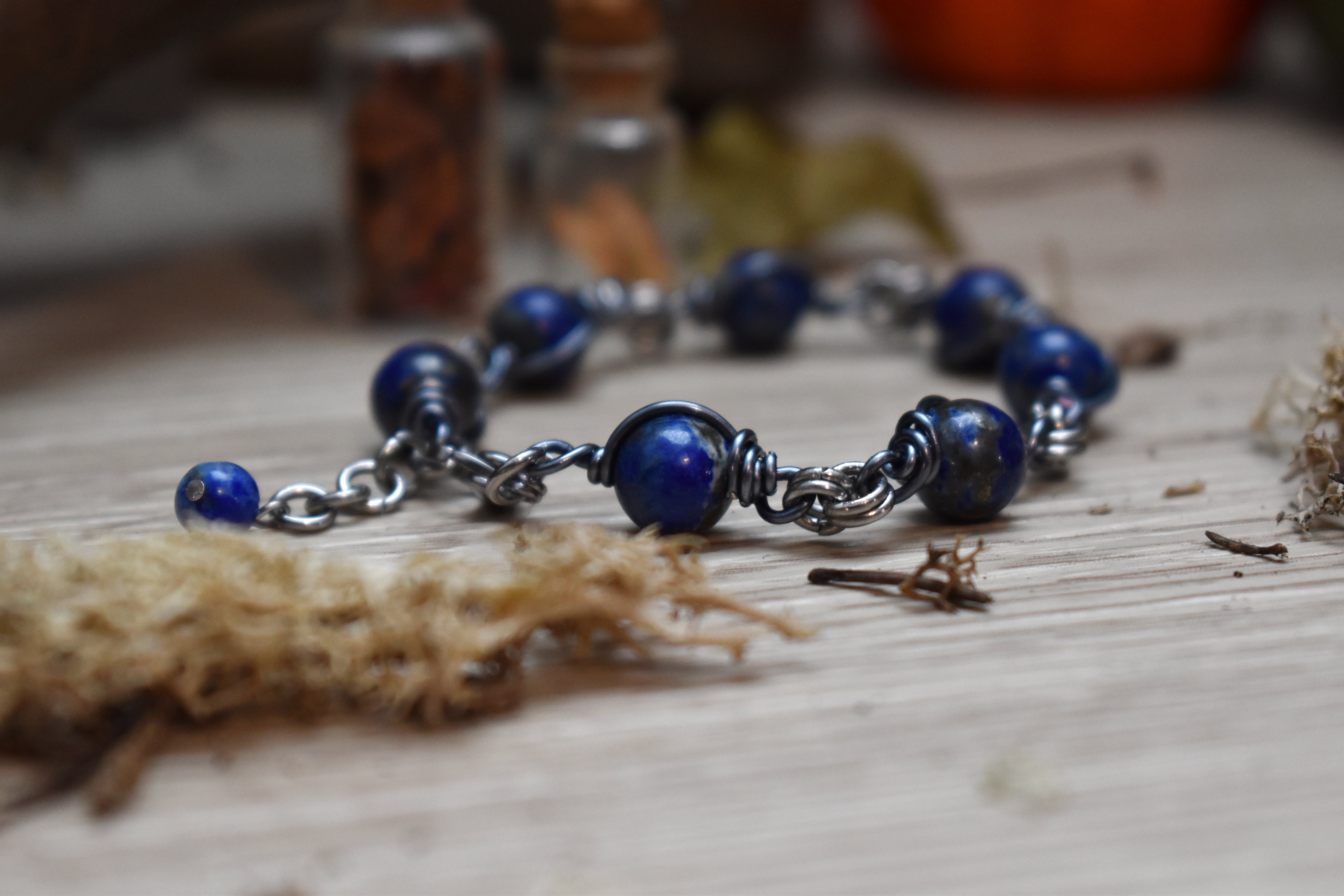 Bracelet ~Aelwynn~ Lapis Lazuli