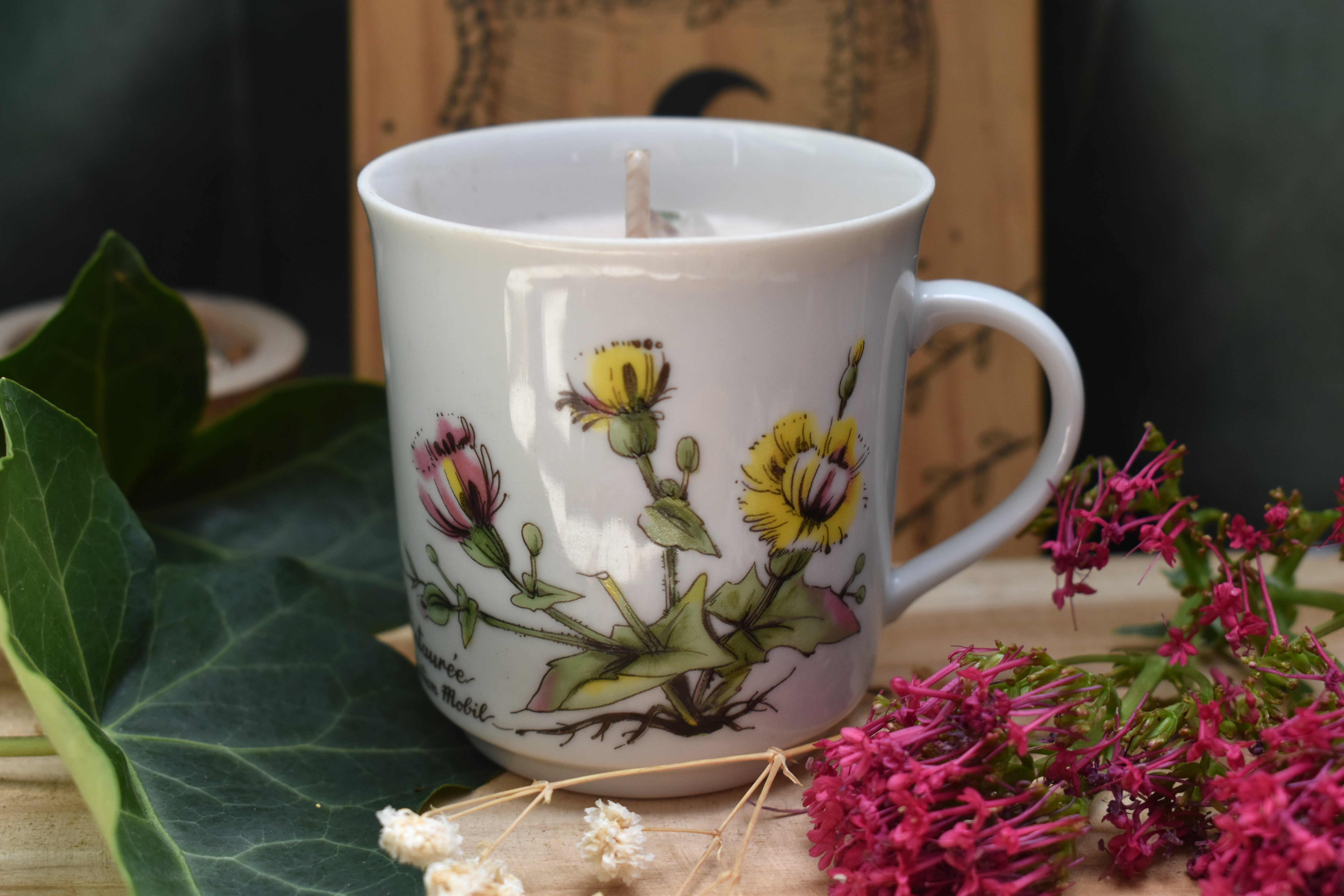 Bougie ~Brume d'Autrefois~ Fraise & Menthe