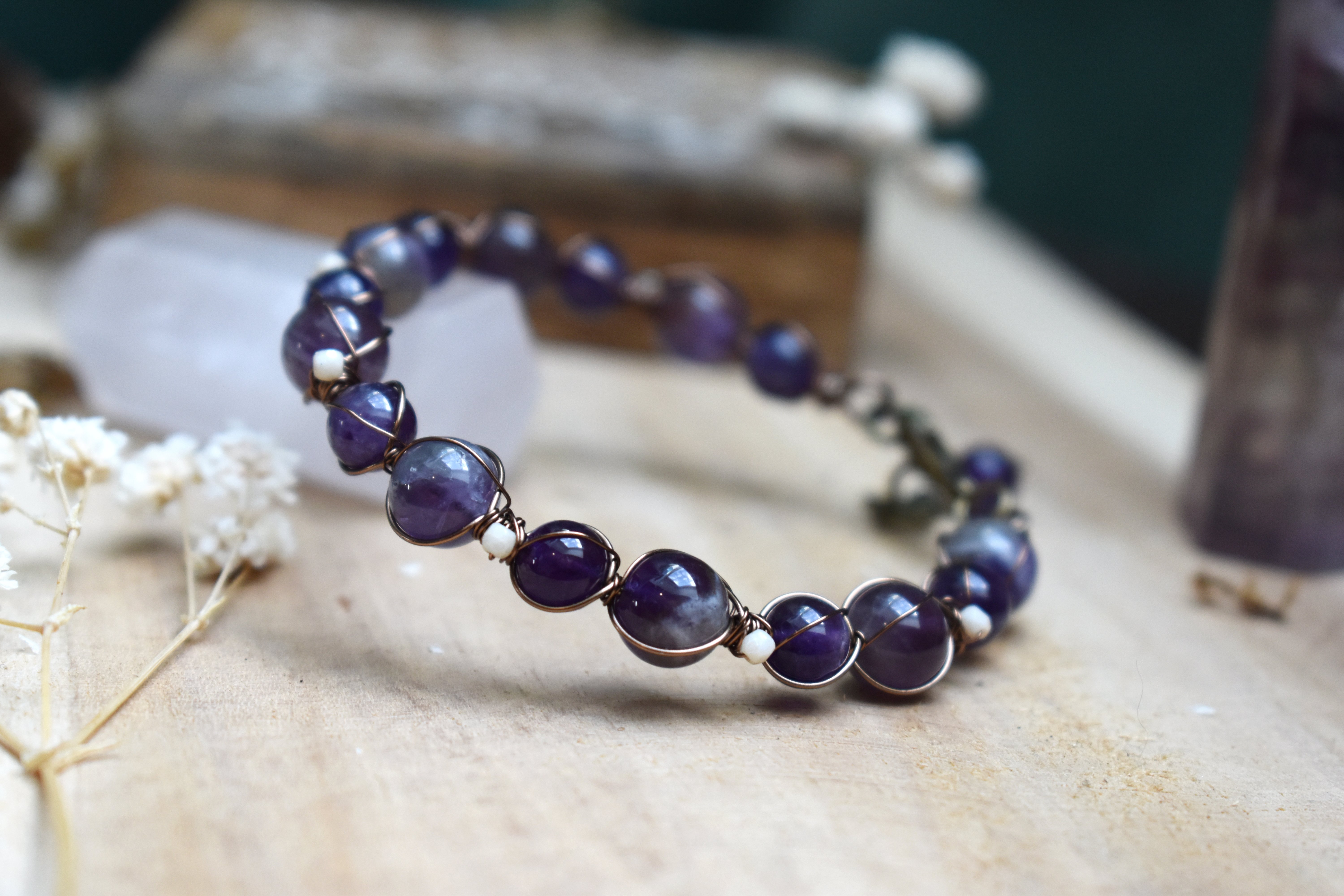 Bracelet ~Sybaris~ Améthyste 