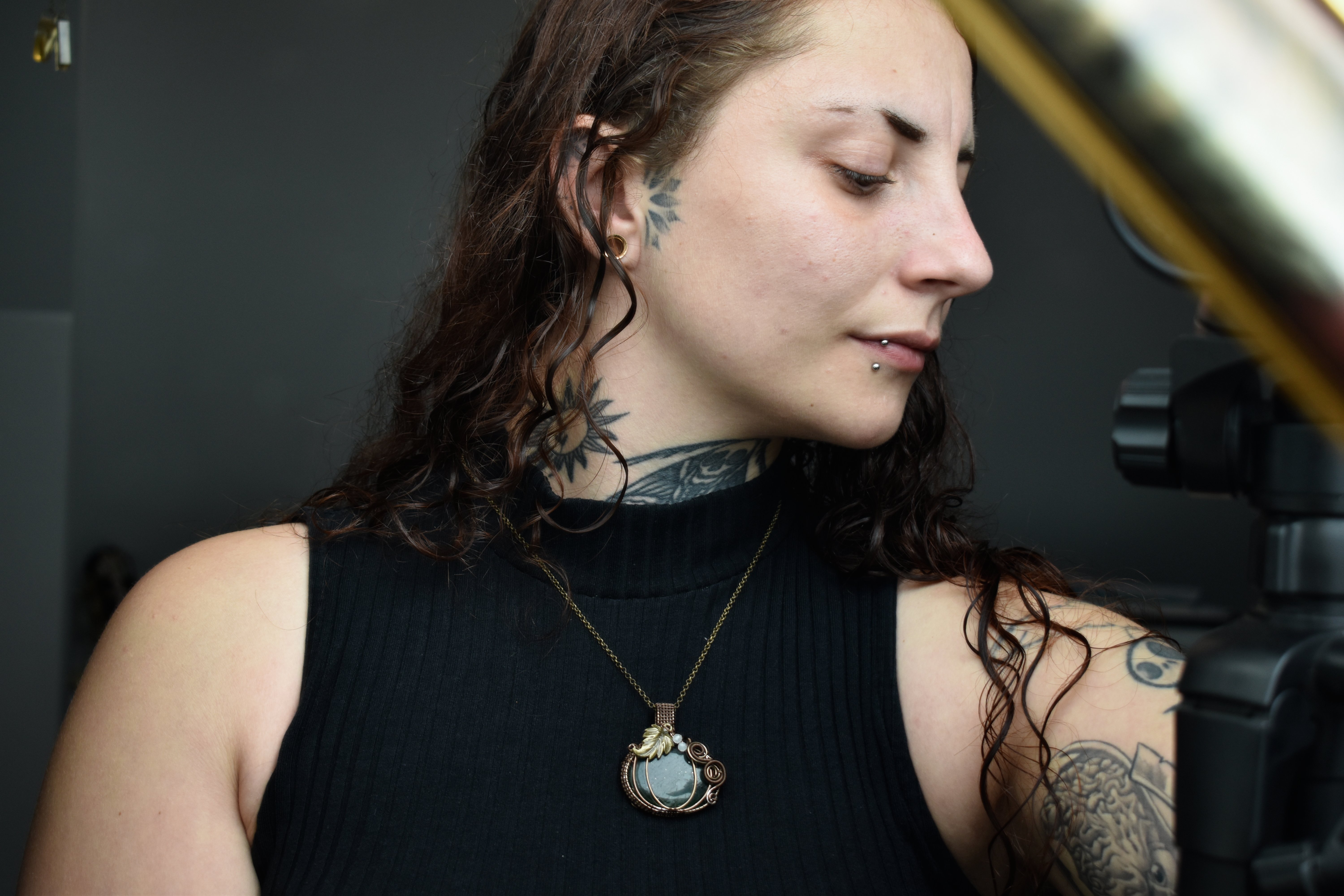 Collier ~Pumpkin~ Aventurine 