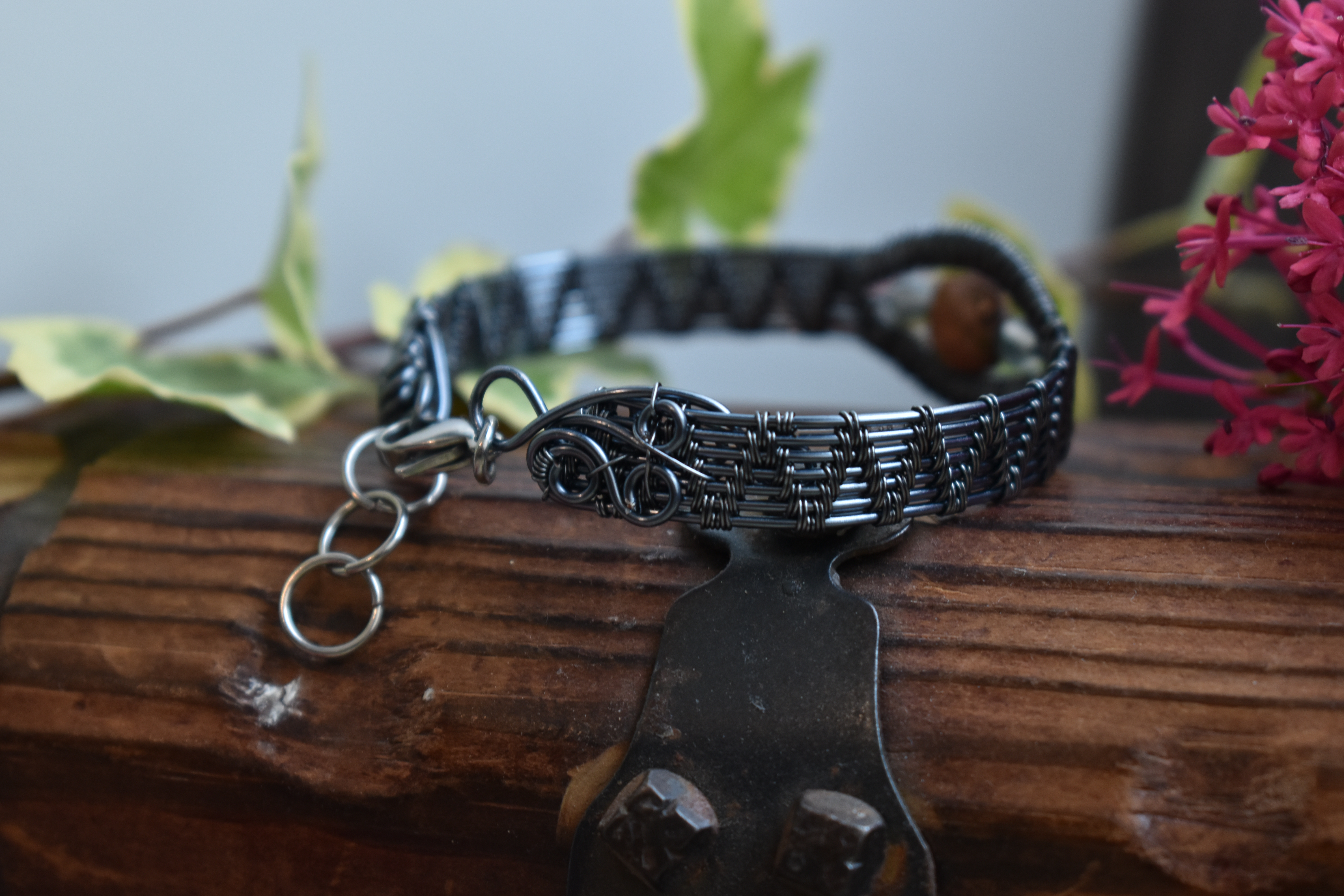 Bracelet ~Melwën~ Unakite & Agate Mousse