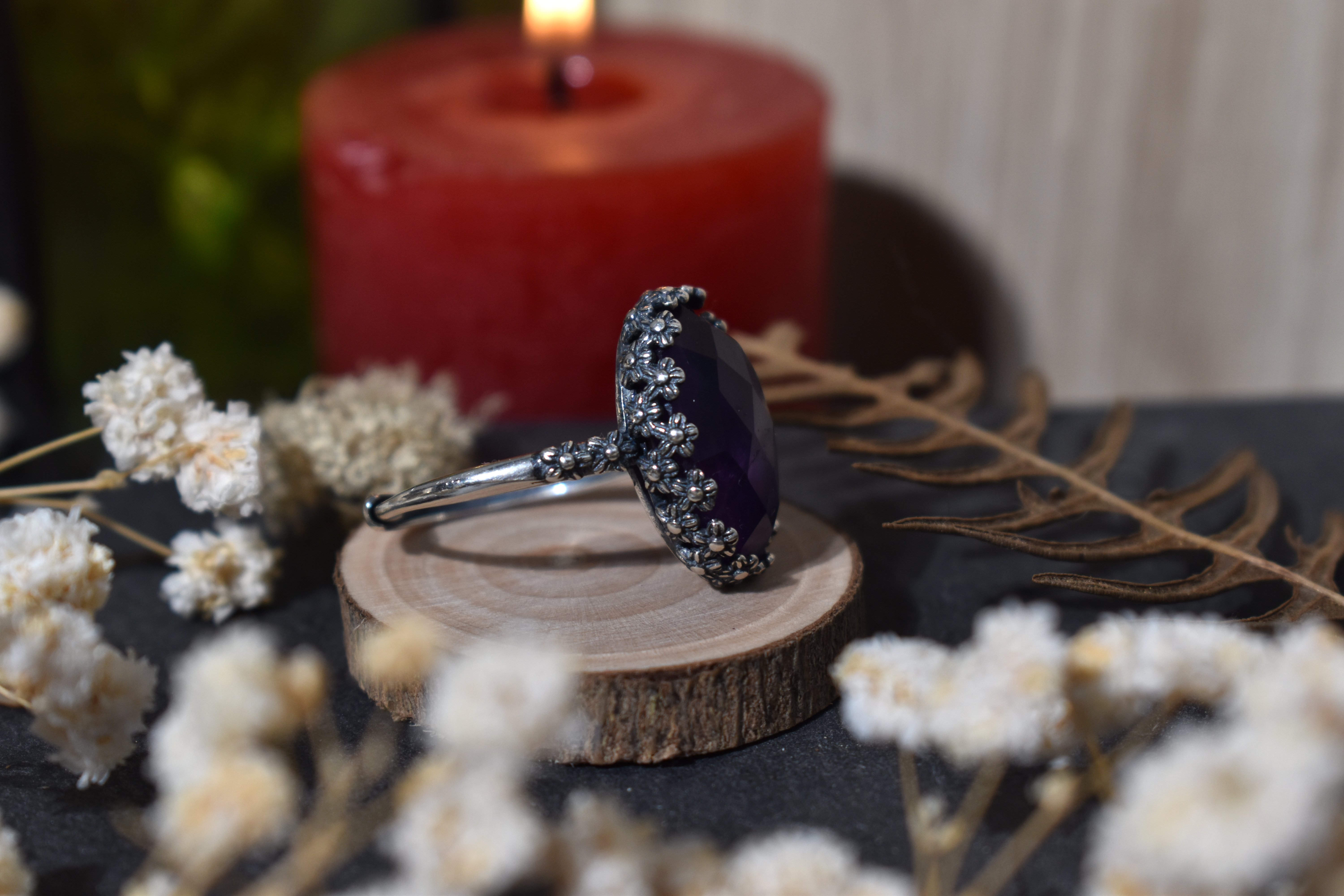 Bague ~Lyria~ Améthyste 