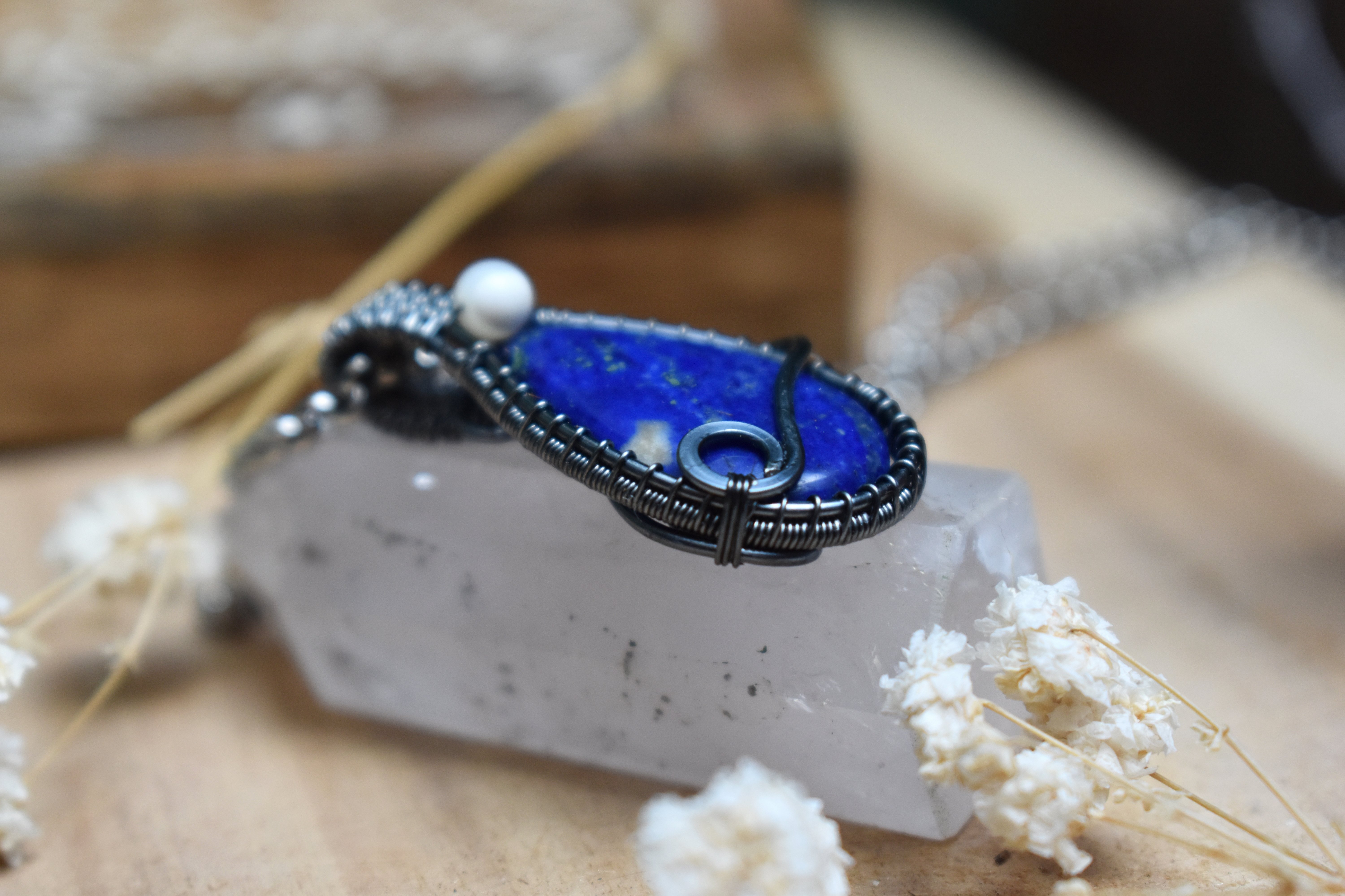 Collier ~Fragment d'Egypte~ Lapis Lazuli 