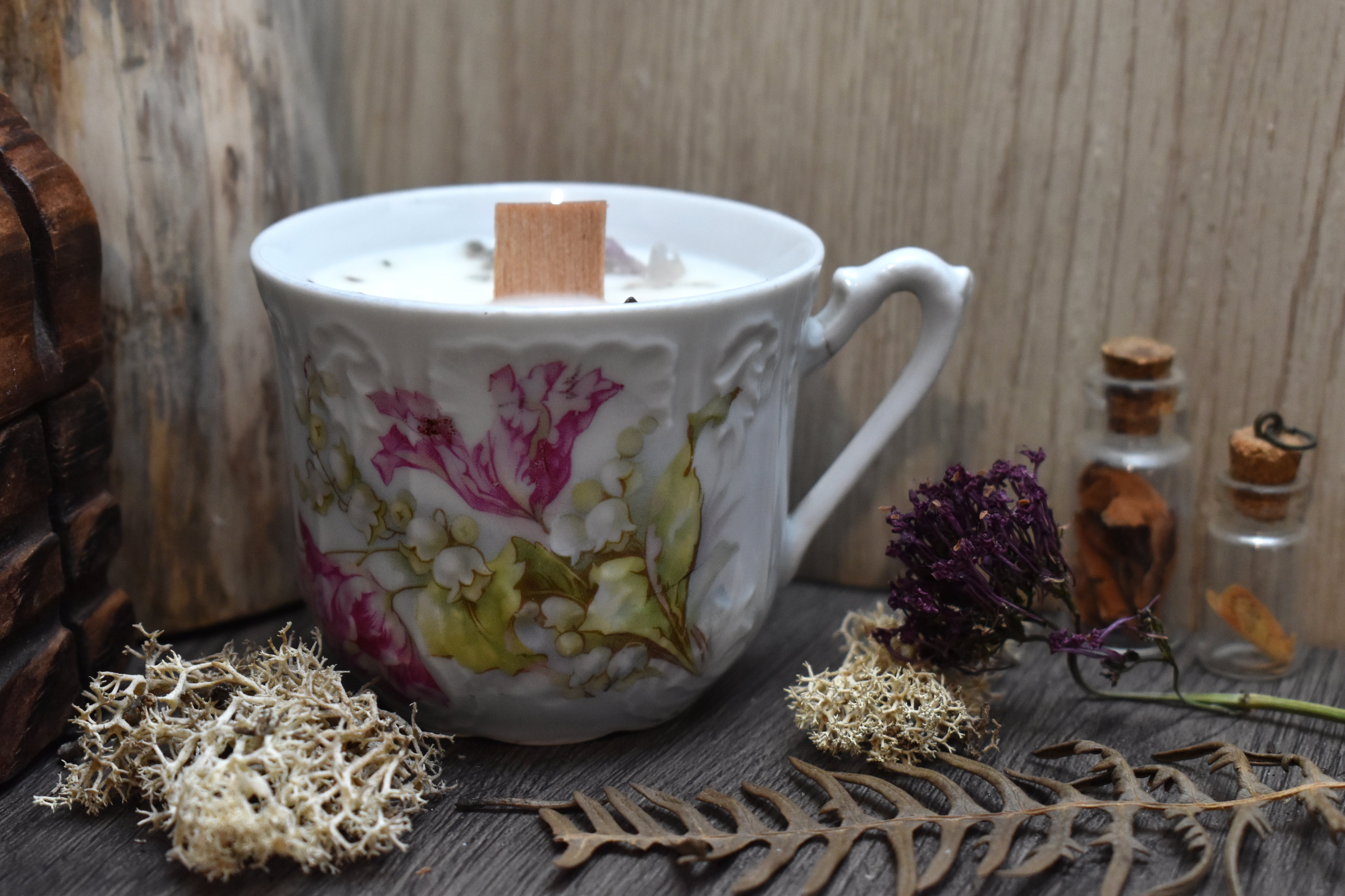 Bougie ~Brume d'Autrefois~ Vanille / 110g