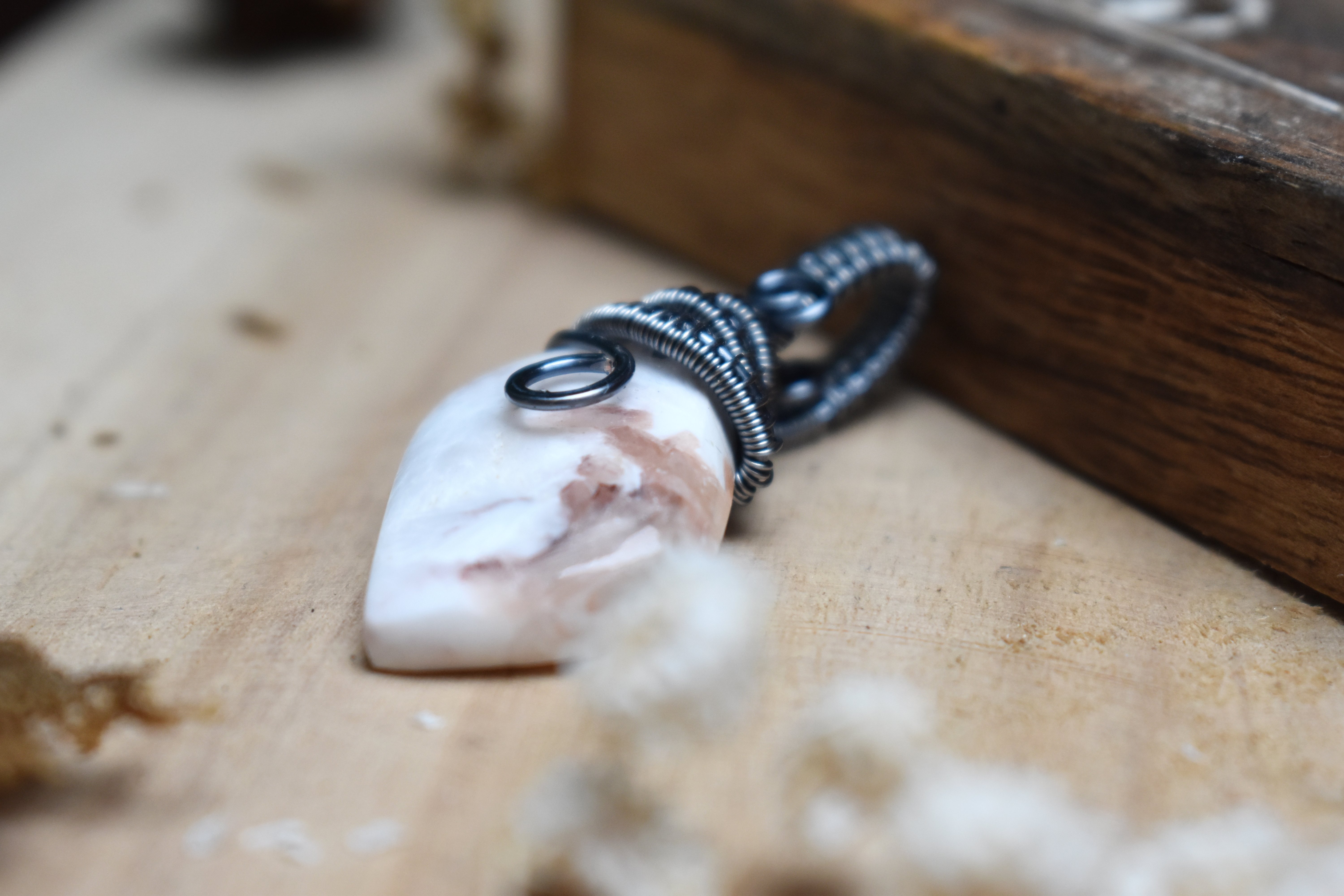 Pendentif ~Gardien du Souffle~ Scolecite
