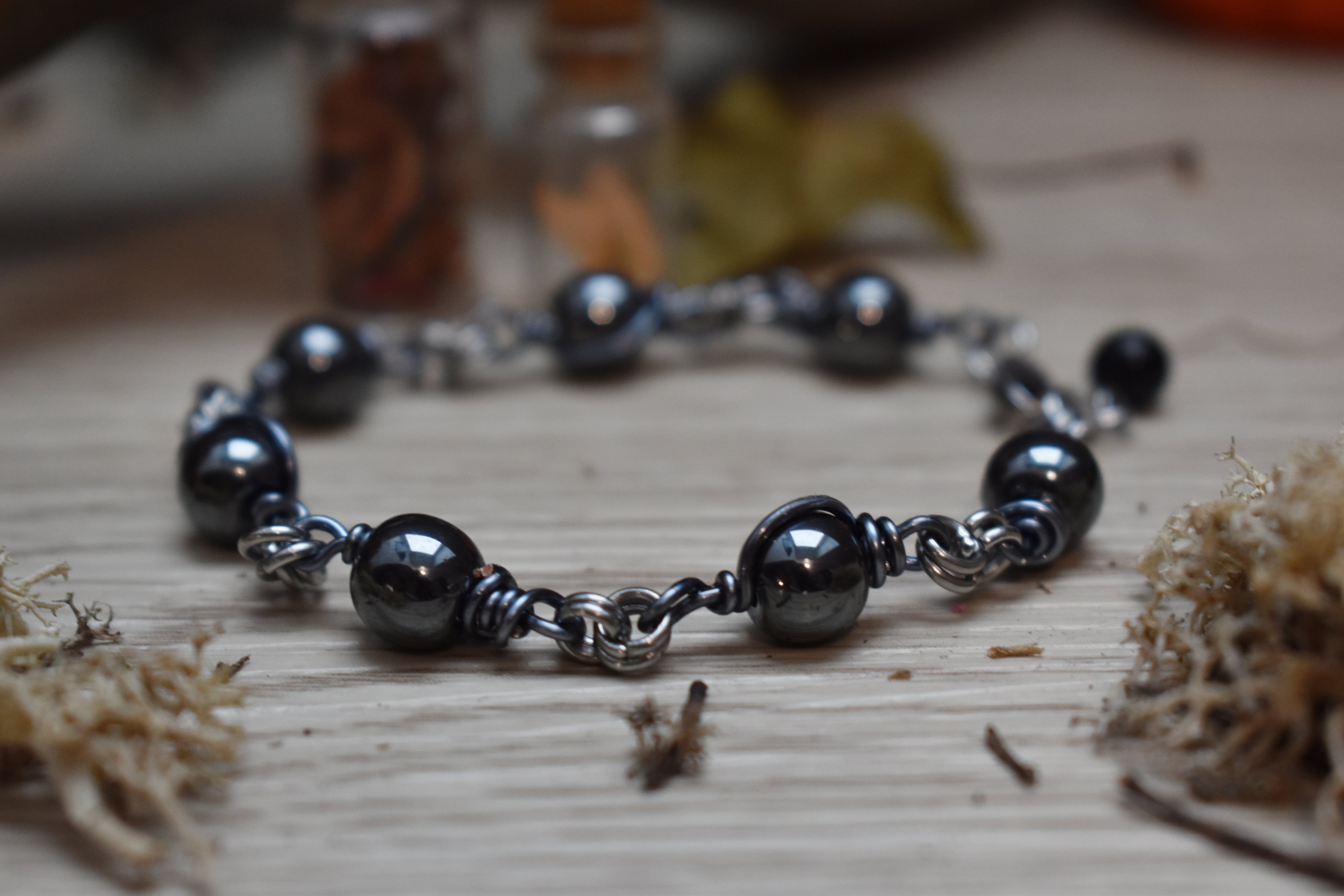 Bracelet ~Aelwynn~ Hématite