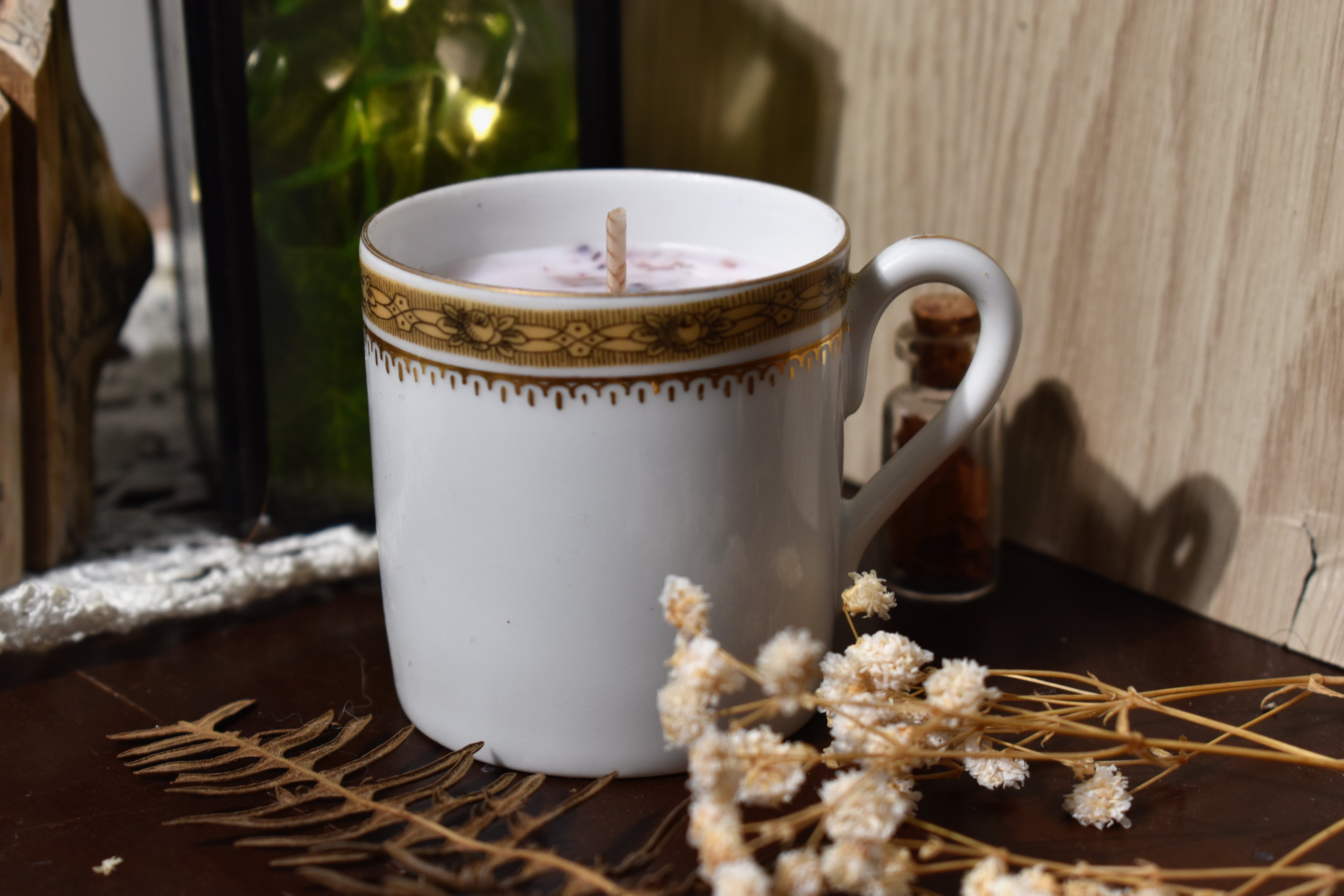 Bougie ~Brume d'Autrefois~ Coquelicot / 60g