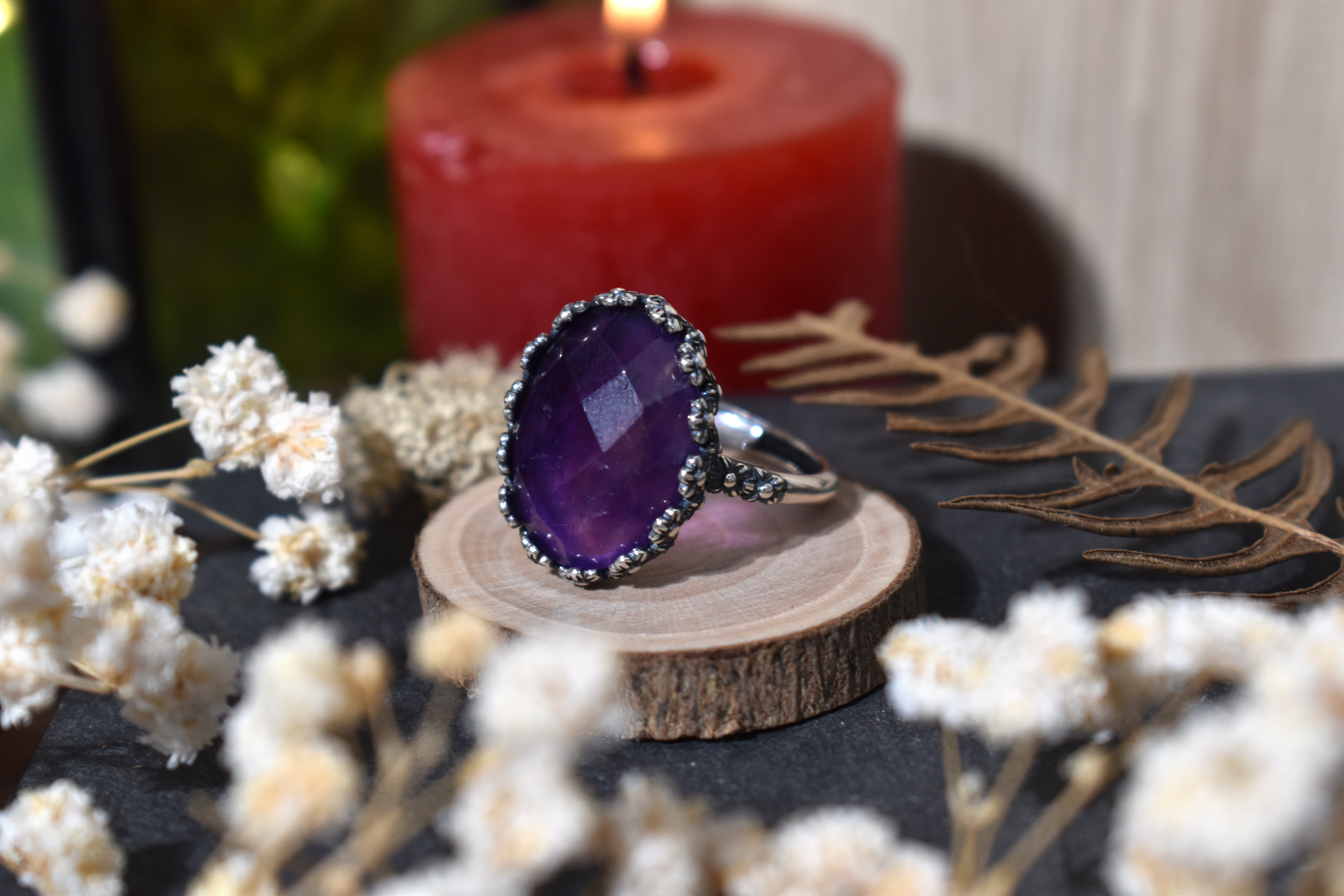 Bague ~Lyria~ Améthyste