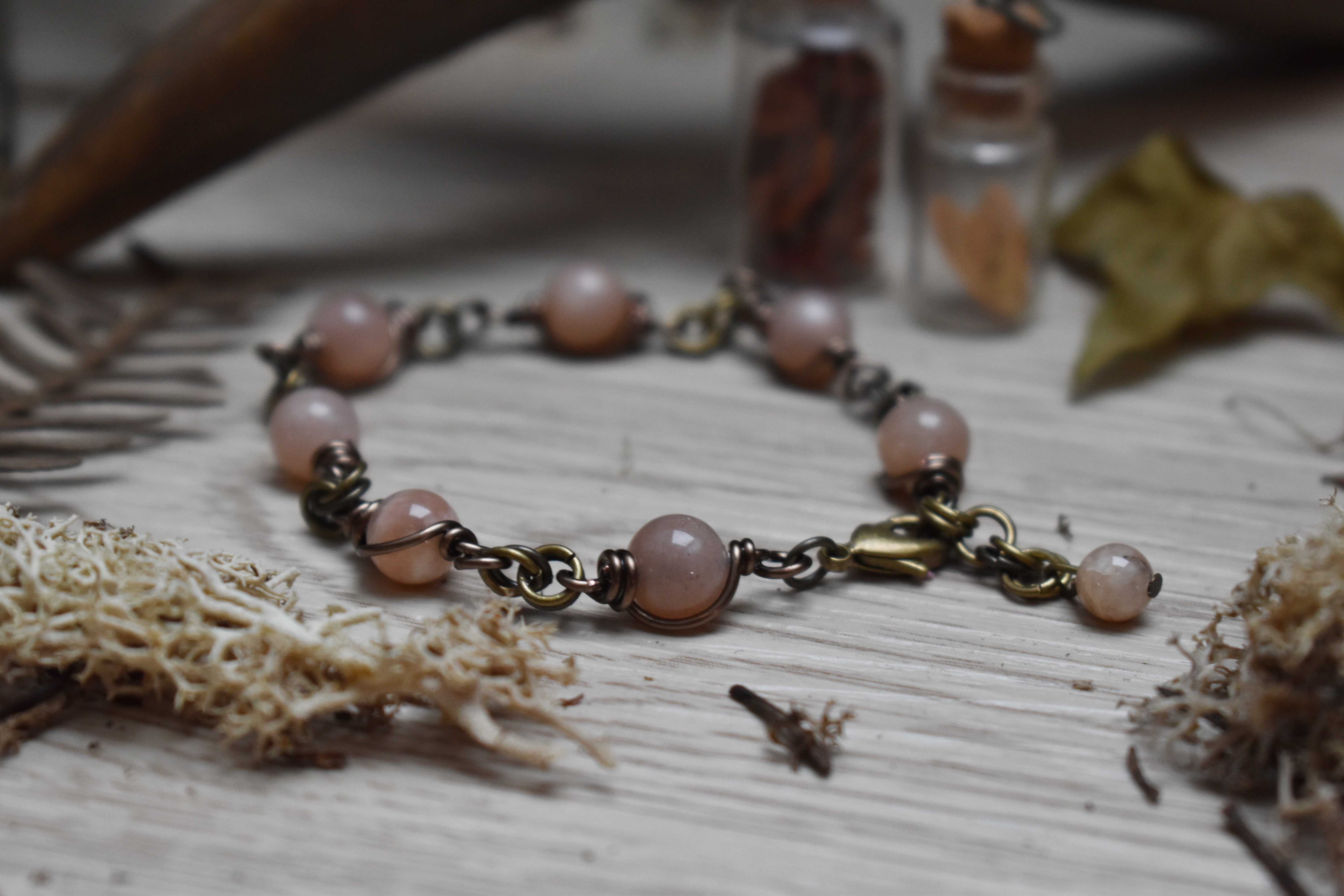 Bracelet ~Aelwynn~ Pierre de Lune