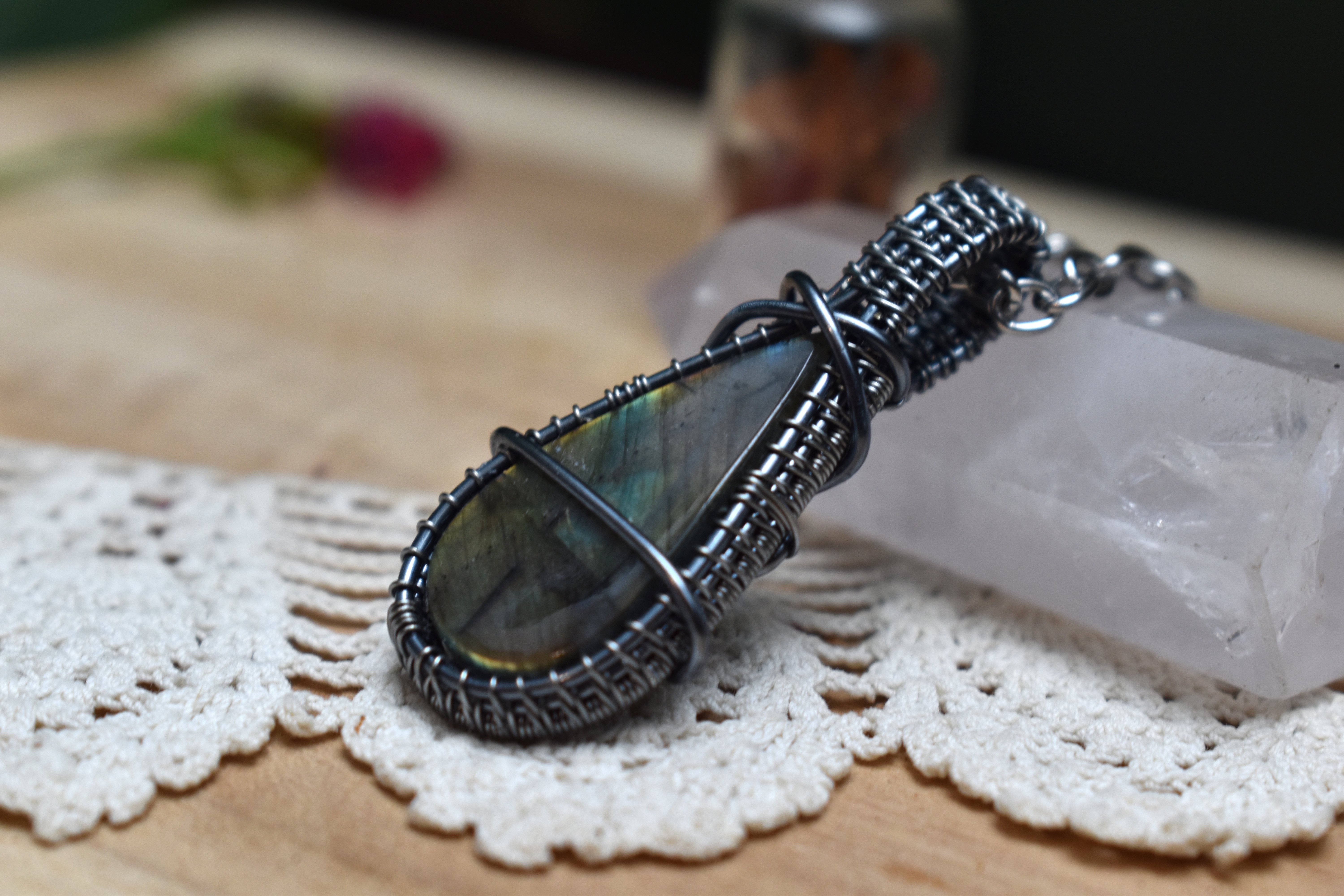 Collier ~Athéna~ Labradorite 