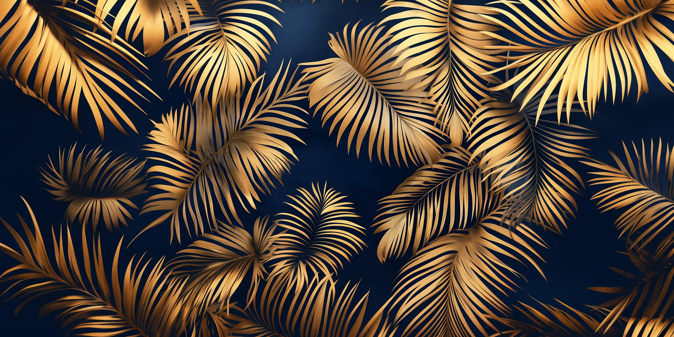Feuilles dorées 