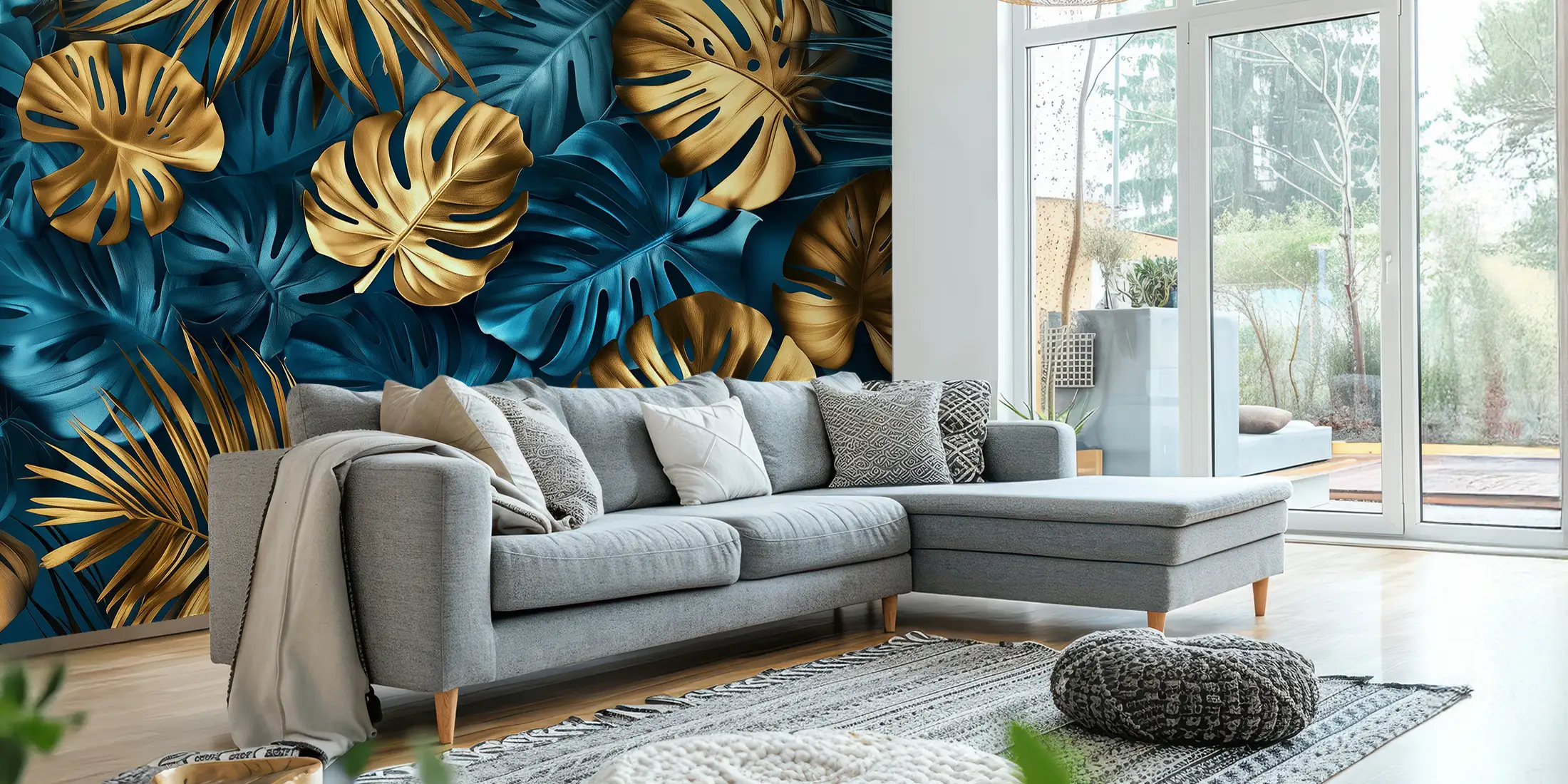 Feuilles tropicales