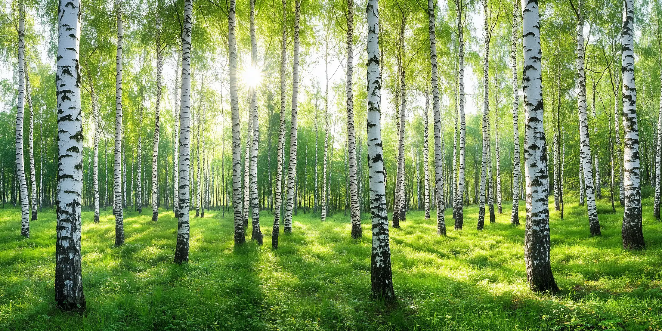 Forêt de bouleaux